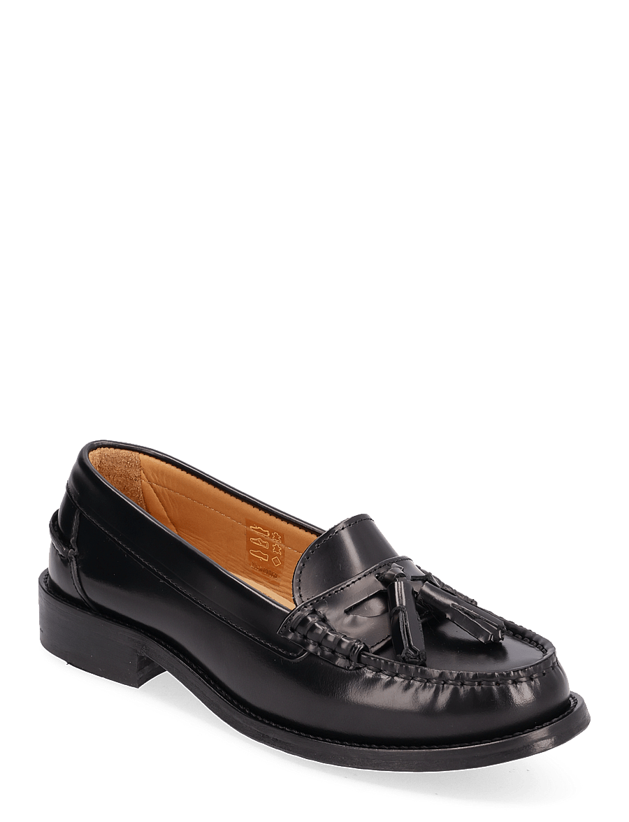 ALOHAS - Terrane Black Leather Loafers - black - 0