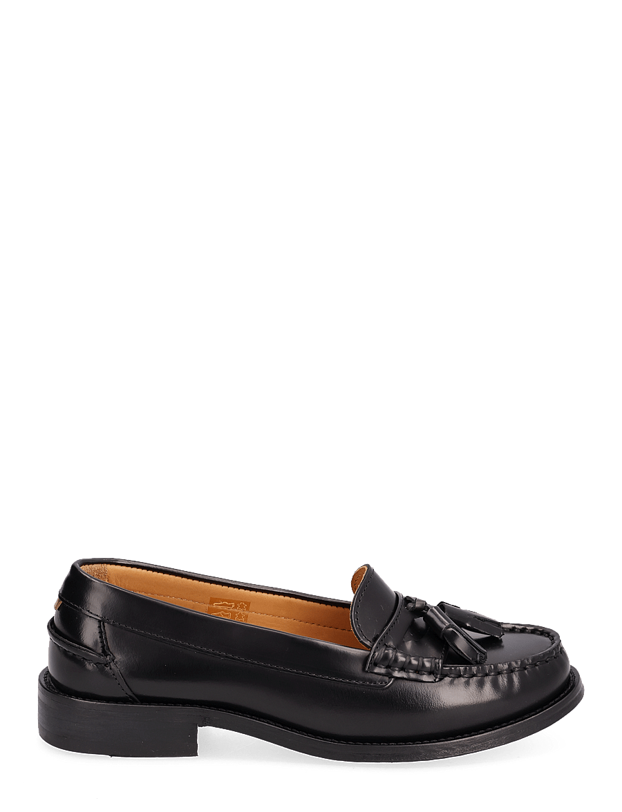 ALOHAS - Terrane Black Leather Loafers - black - 1