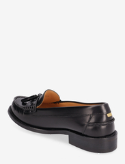 ALOHAS - Terrane Black Leather Loafers - prezenty urodzinowe - black - 2
