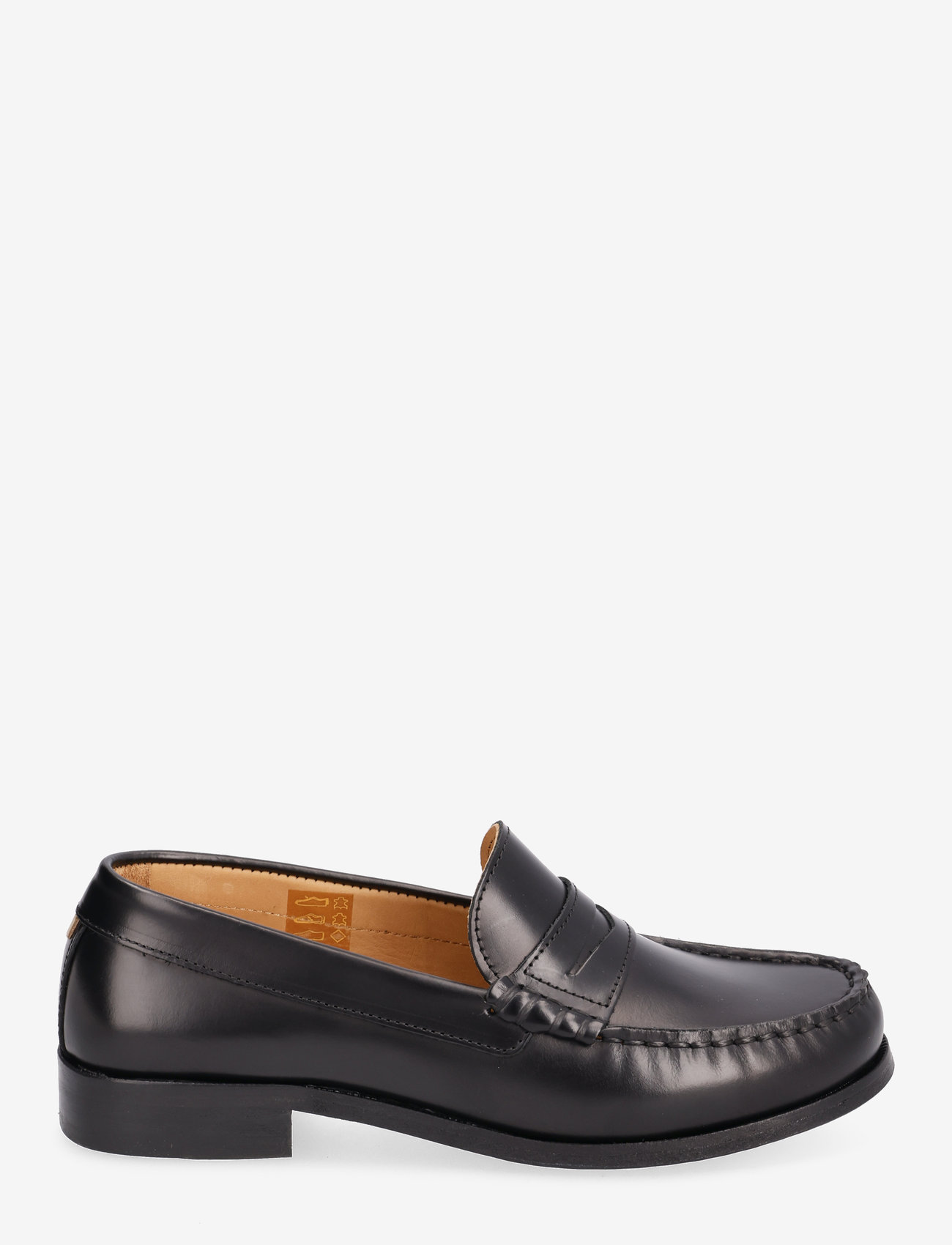 ALOHAS - Rivet Black Leather Loafers - geburtstagsgeschenke - black - 1