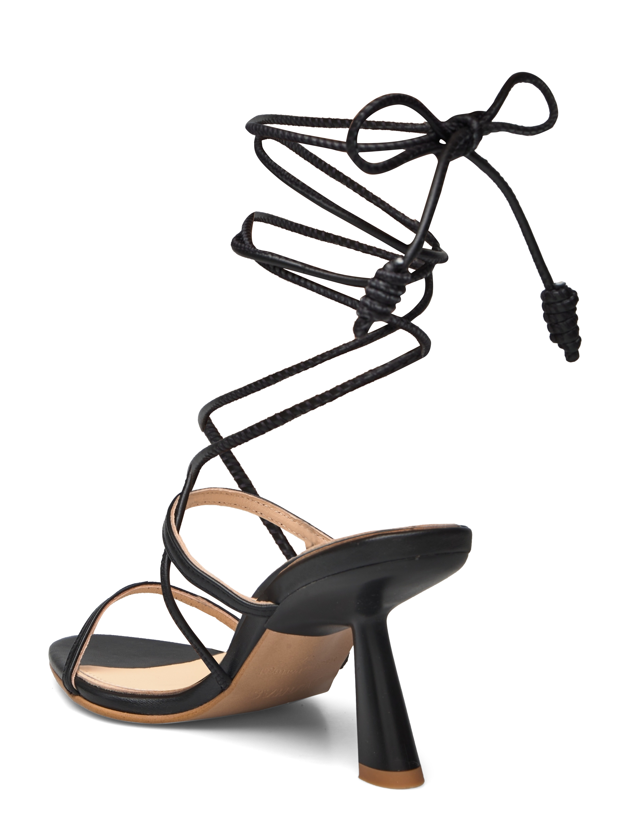 ALOHAS - Kendra Leather Sandals - black - 2