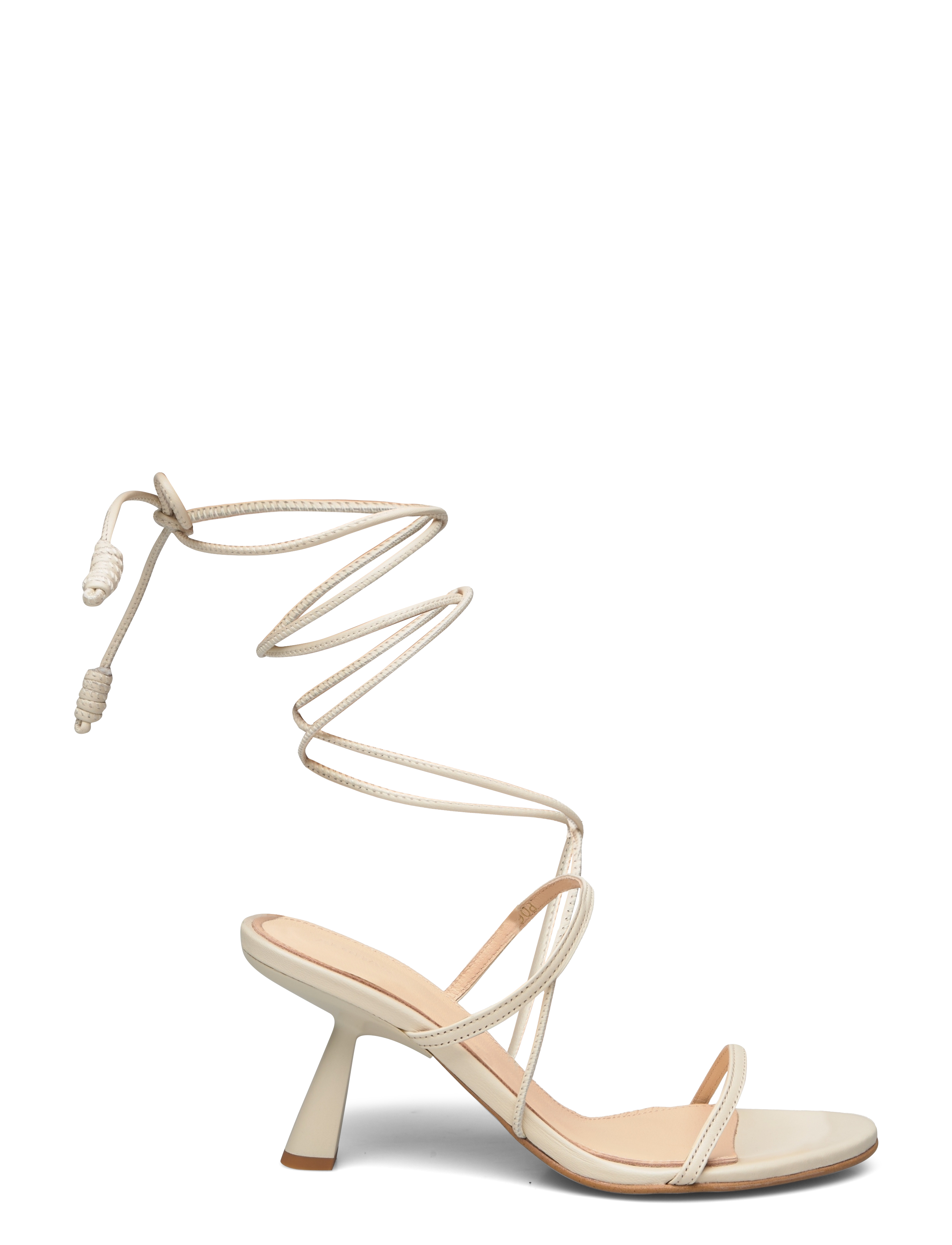 ALOHAS - Kendra Leather Sandals - cream - 1