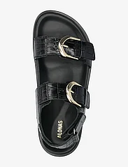 ALOHAS - Leone Alli Green Leather Sandals - platte sandalen - alli black - 3