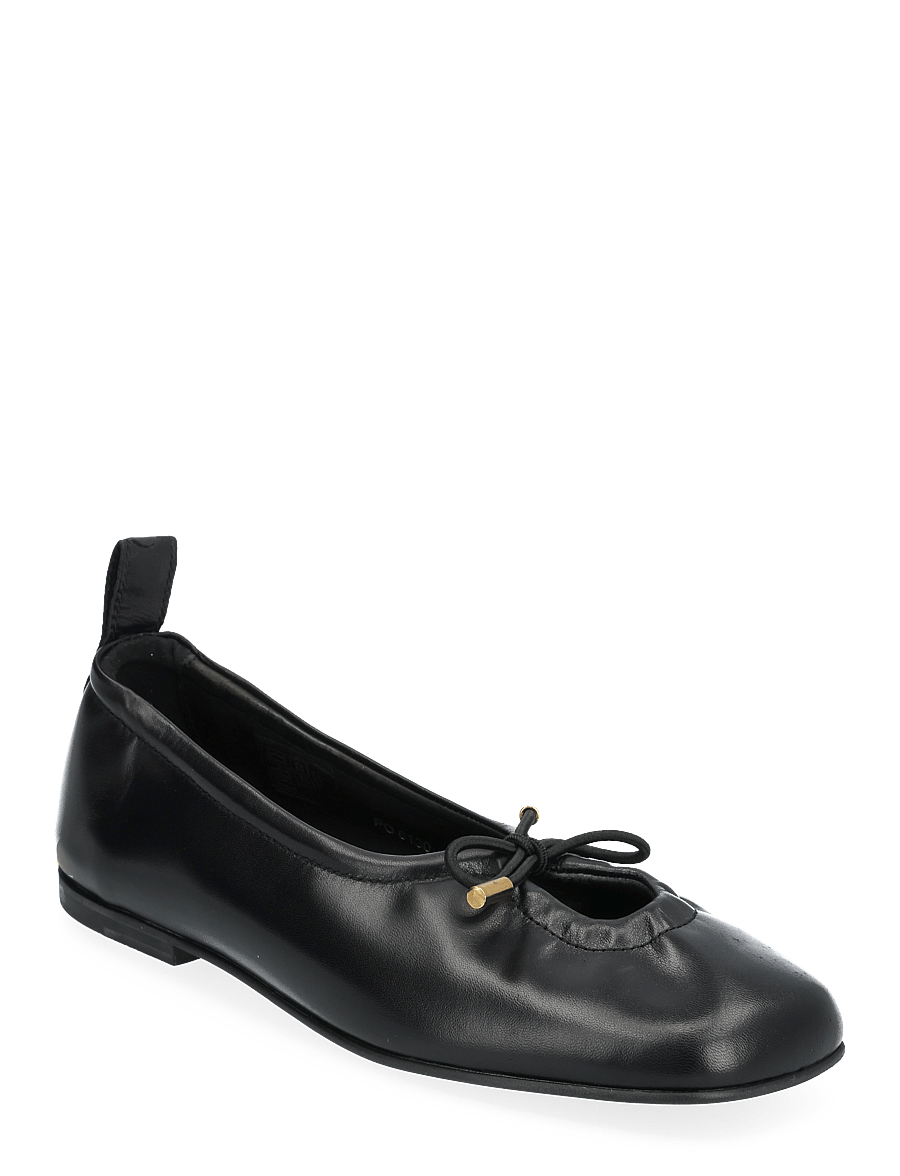 ALOHAS - Rosalind Black Leather Ballet Flats - besondere anlässe - black - 1