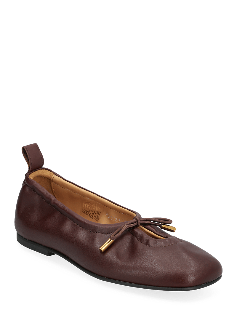 ALOHAS - Rosalind Red Leather Ballet Flats - besondere anlässe - brown - 0
