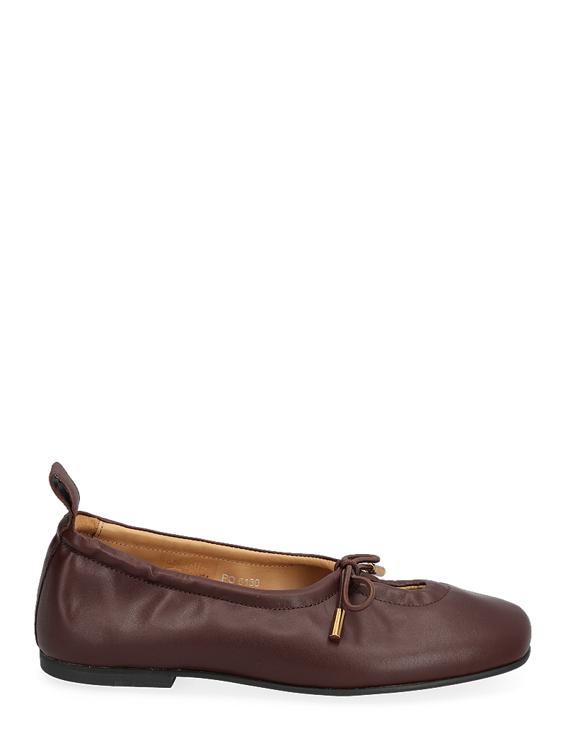 ALOHAS - Rosalind Red Leather Ballet Flats - besondere anlässe - brown - 1