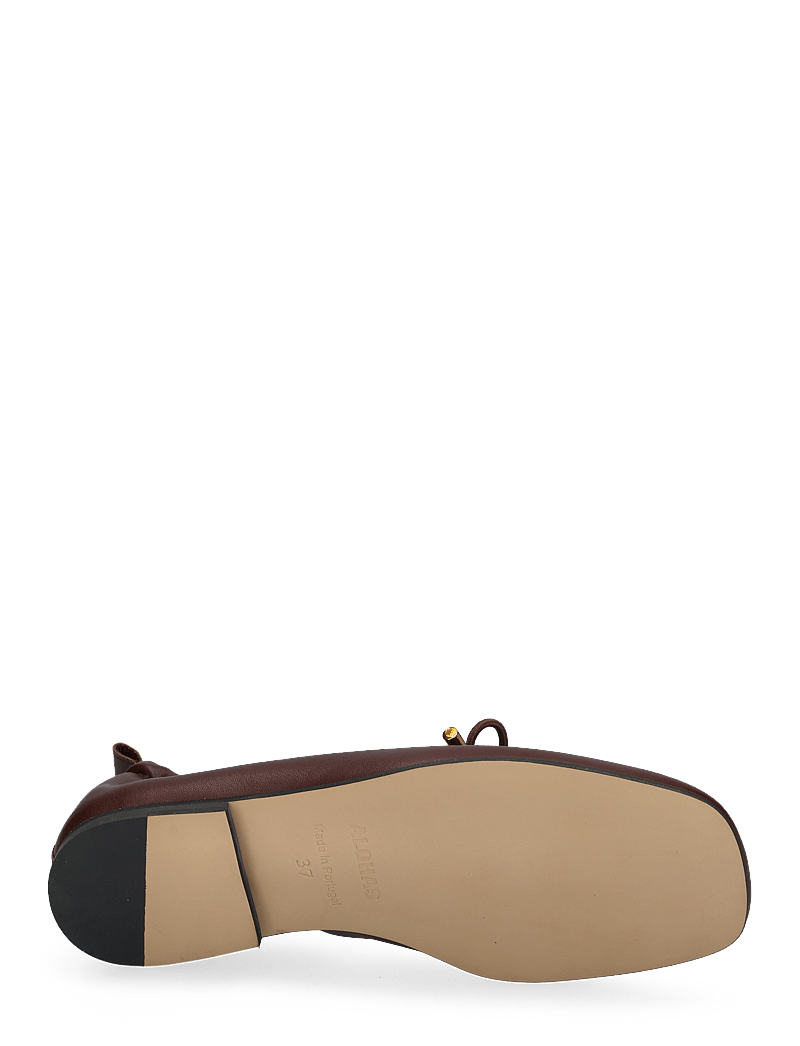 ALOHAS - Rosalind Red Leather Ballet Flats - besondere anlässe - brown - 4
