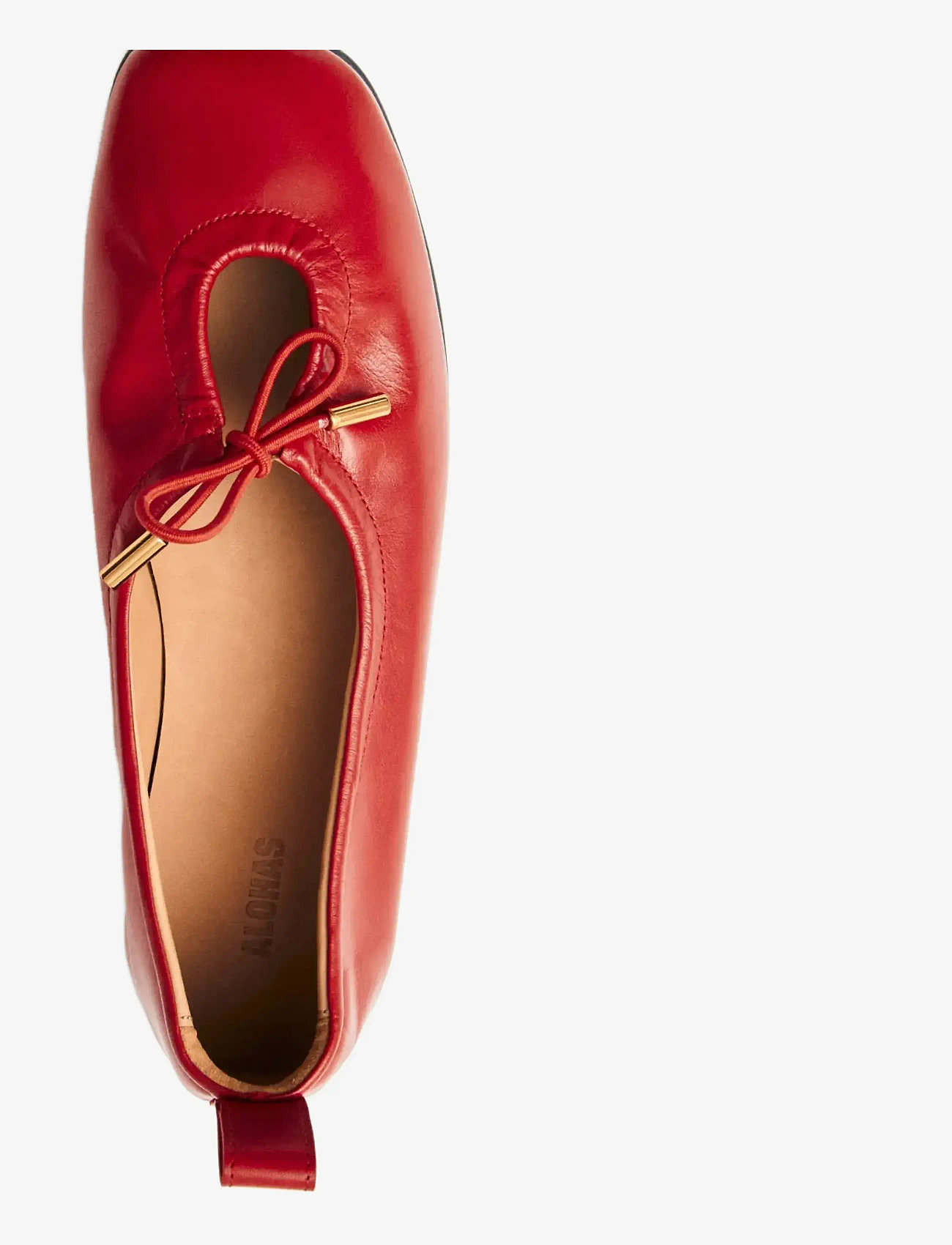 ALOHAS - Rosalind Red Leather Ballet Flats - besondere anlässe - red - 3