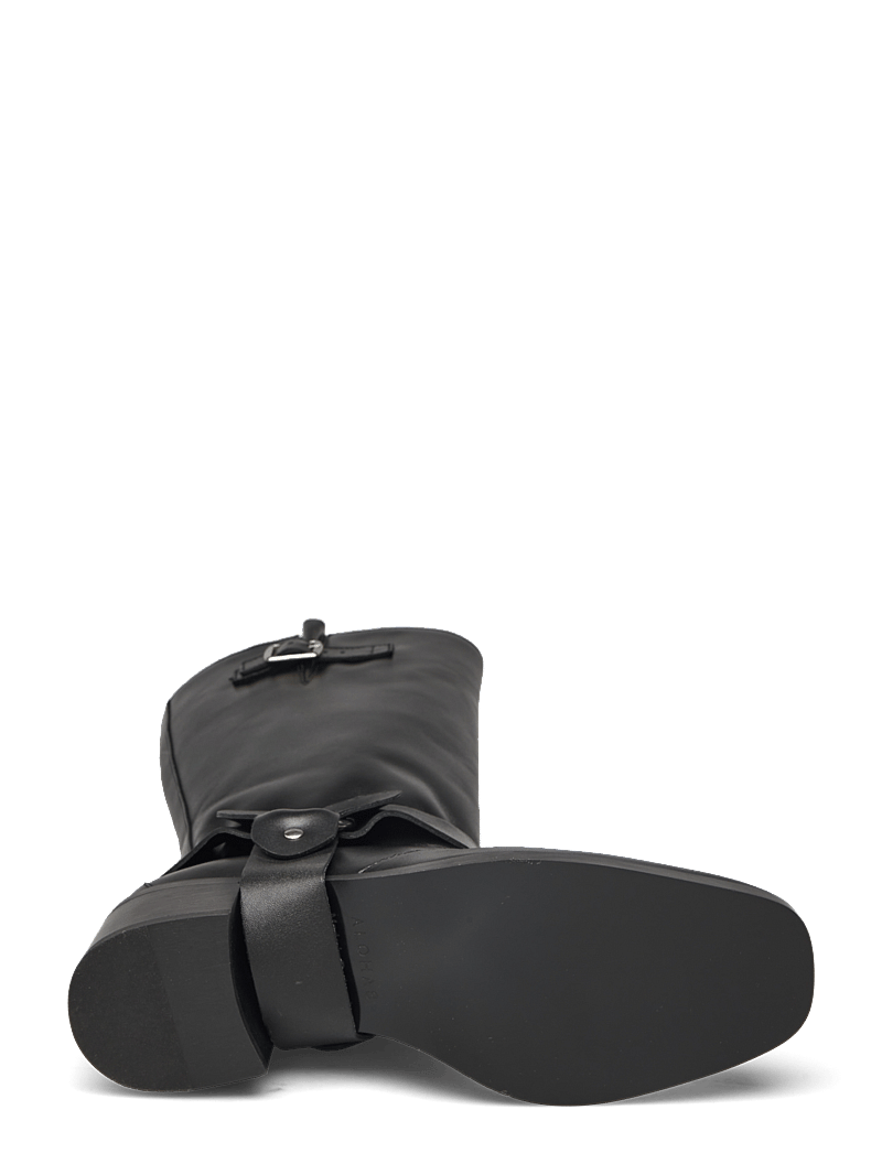 ALOHAS - Rocky Leather Boots - knähöga stövlar - black - 5