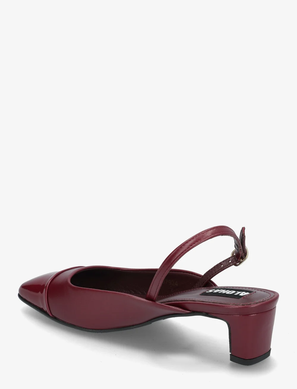 ALOHAS - Lindy Leather Pumps - högklackade slingbacks - bliss burgundy - 2