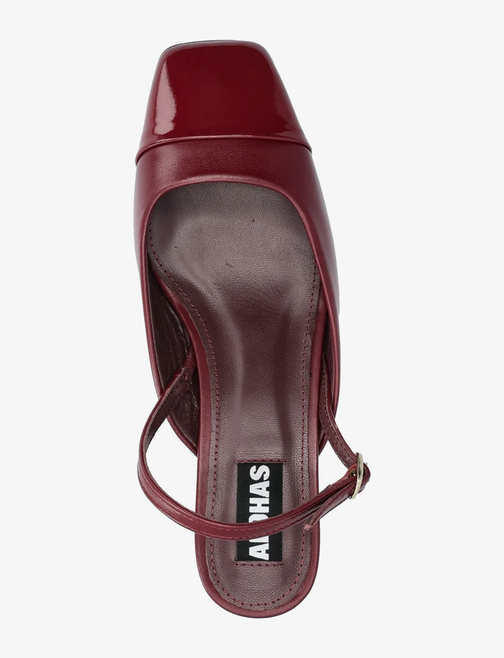 ALOHAS - Lindy Leather Pumps - högklackade slingbacks - bliss burgundy - 3