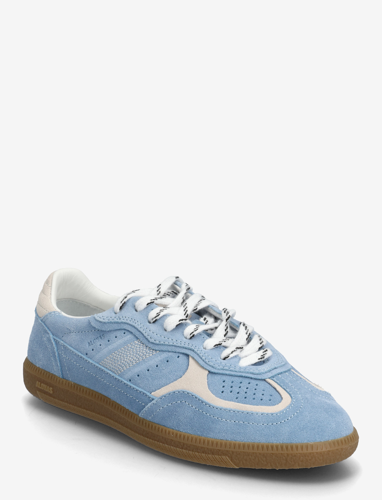 ALOHAS - Tb.490 Rife Burgundy Cream Leather Sneakers - låga sneakers - blue - 0