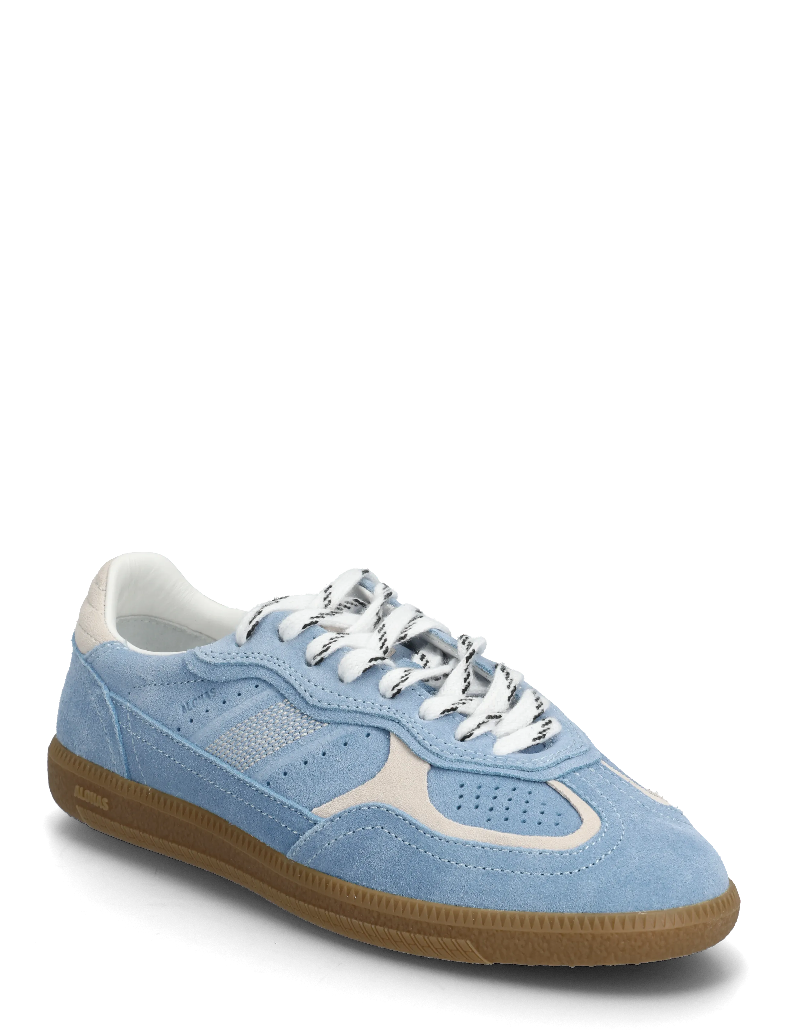 ALOHAS Tb.490 Rife Burgundy Cream Leather Sneakers - ALOHAS - BLUE / blue