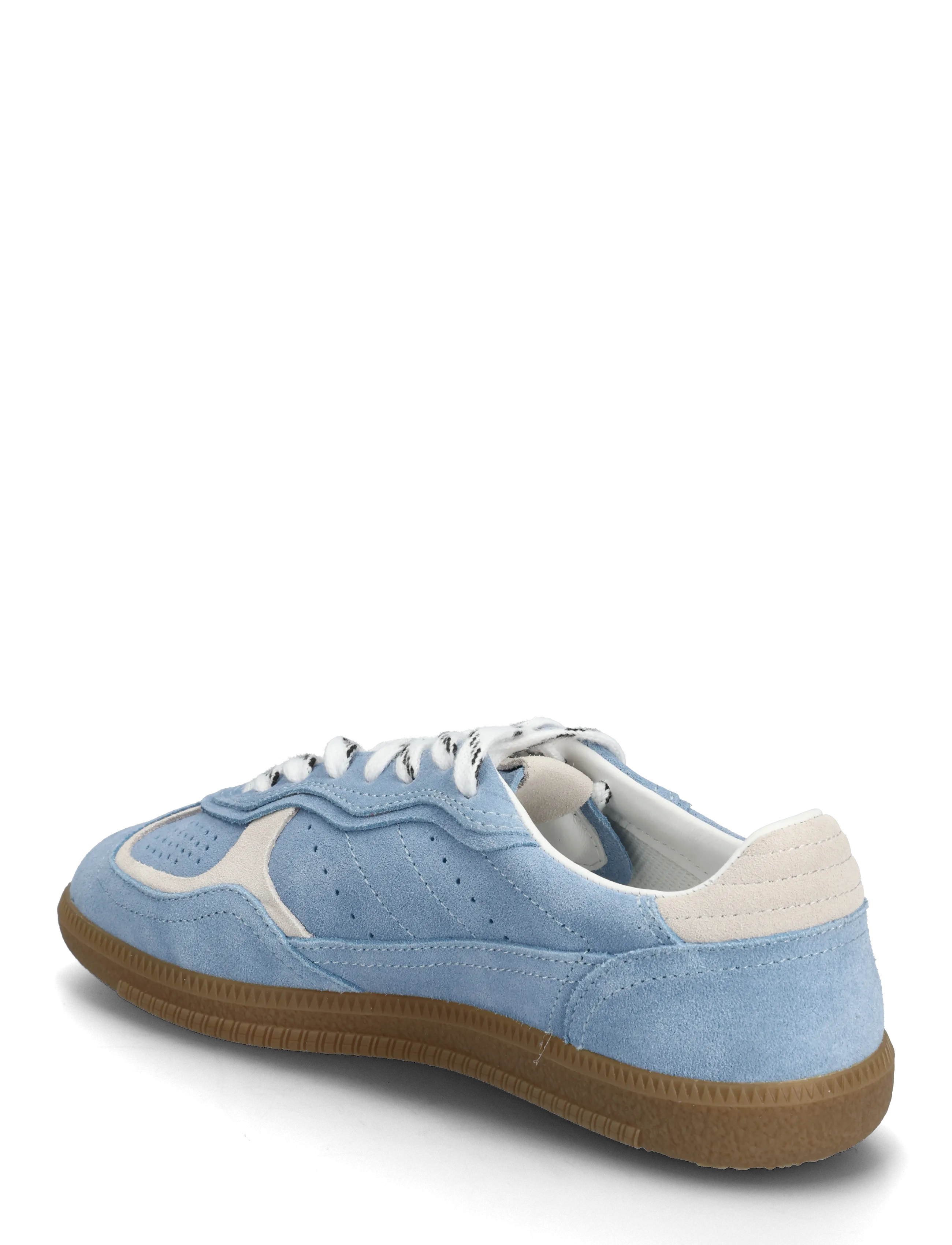 ALOHAS - Tb.490 Rife Chocolate Cream Leather Sneakers - sneakersy niskie - blue - 2