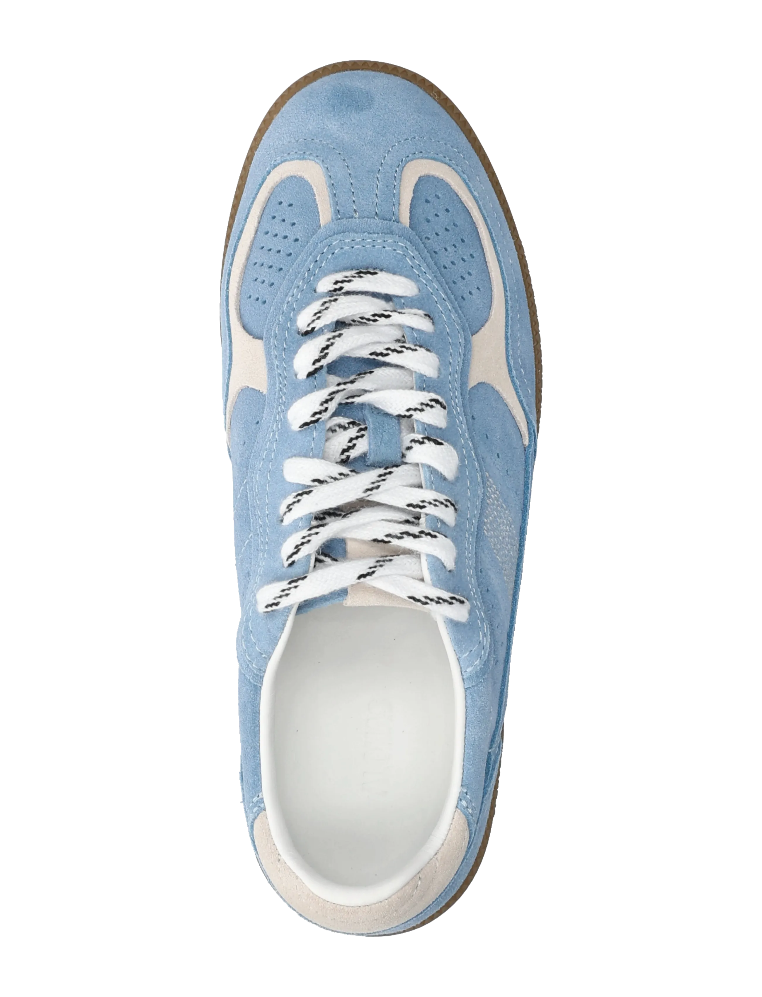 ALOHAS - Tb.490 Rife Chocolate Cream Leather Sneakers - sneakersy niskie - blue - 3