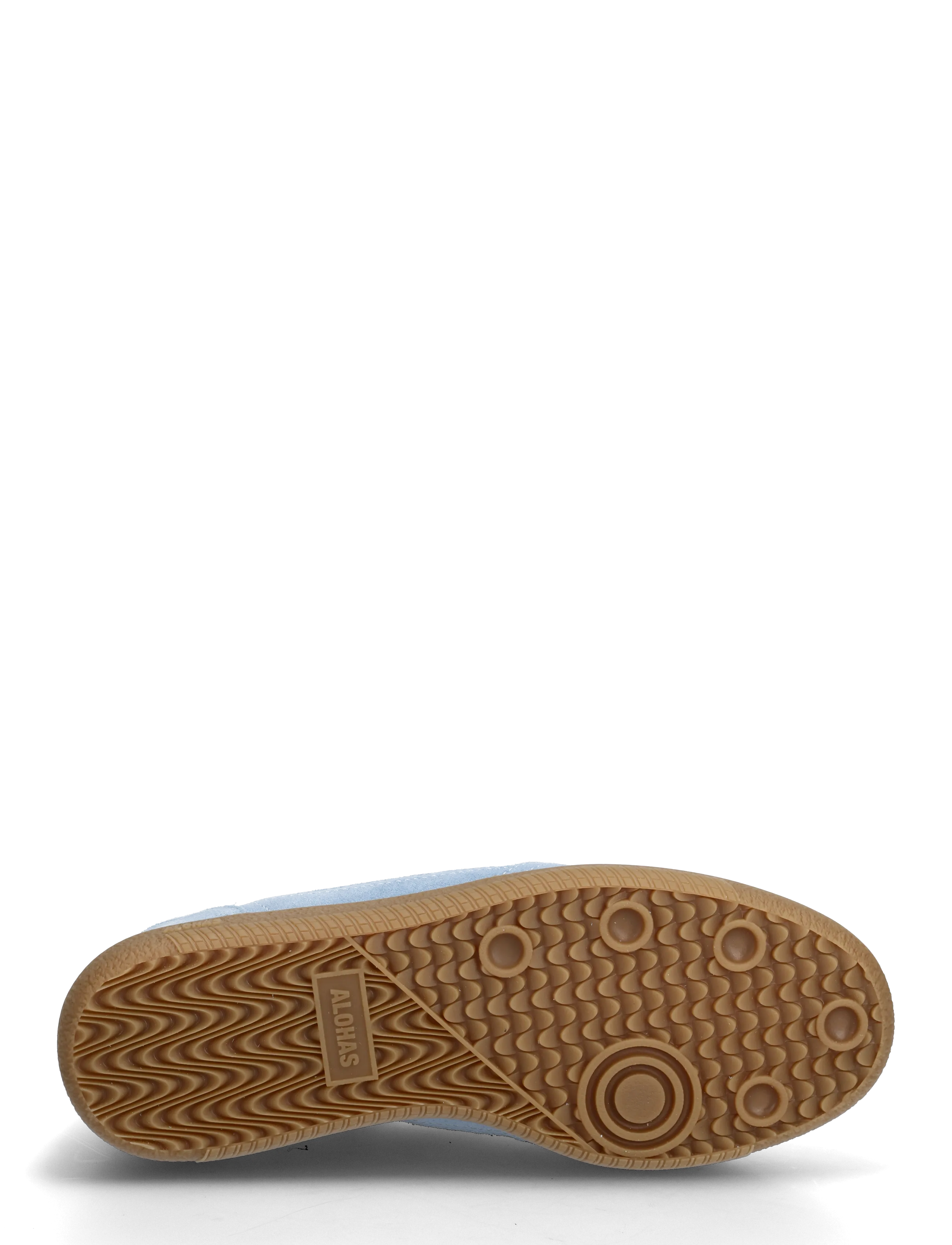 ALOHAS - Tb.490 Rife Chocolate Cream Leather Sneakers - sneakersy niskie - blue - 4