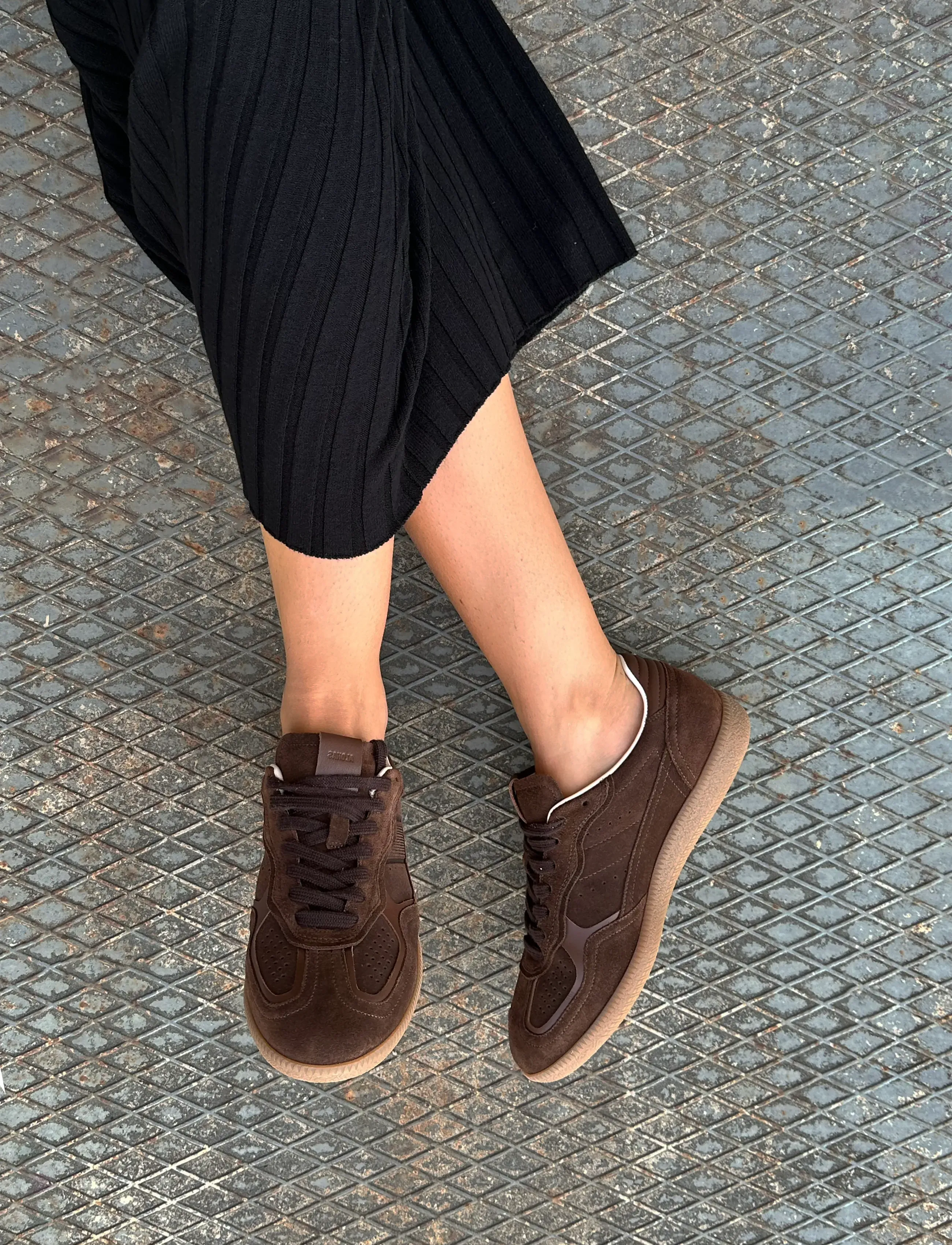 ALOHAS Tb.490 Rife Leather Sneakers, Kvinder, Læder Sneakers, Brun, Str: 37