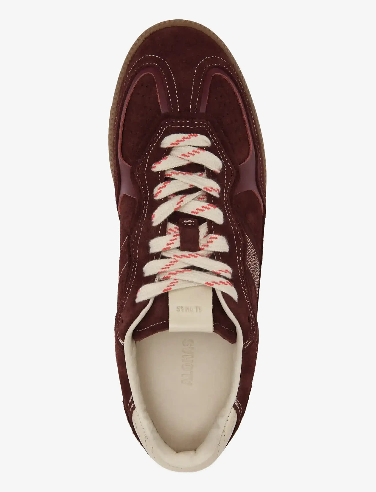 ALOHAS - Tb.490 Rife Chocolate Brown Leather Sneakers - niedrige sneakers - cream - 2