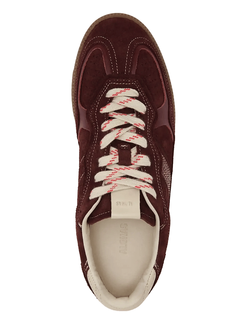 ALOHAS - Tb.490 Rife Chocolate Brown Leather Sneakers - niedrige sneakers - cream - 2