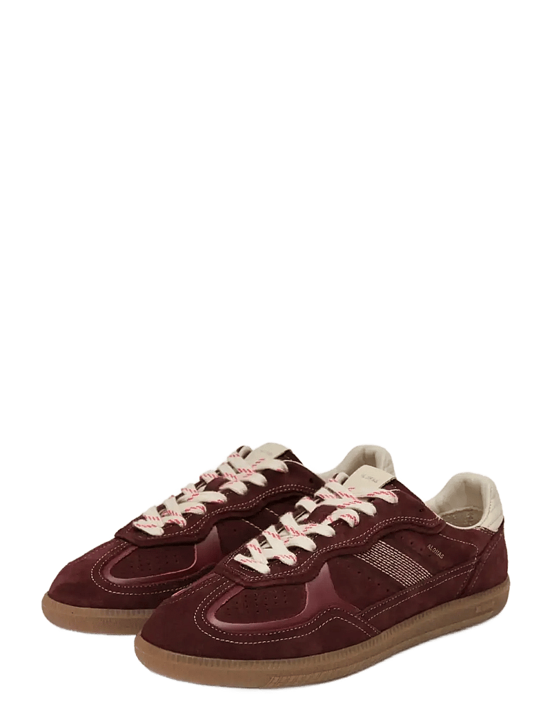 ALOHAS - Tb.490 Rife Chocolate Brown Leather Sneakers - niedrige sneakers - cream - 3