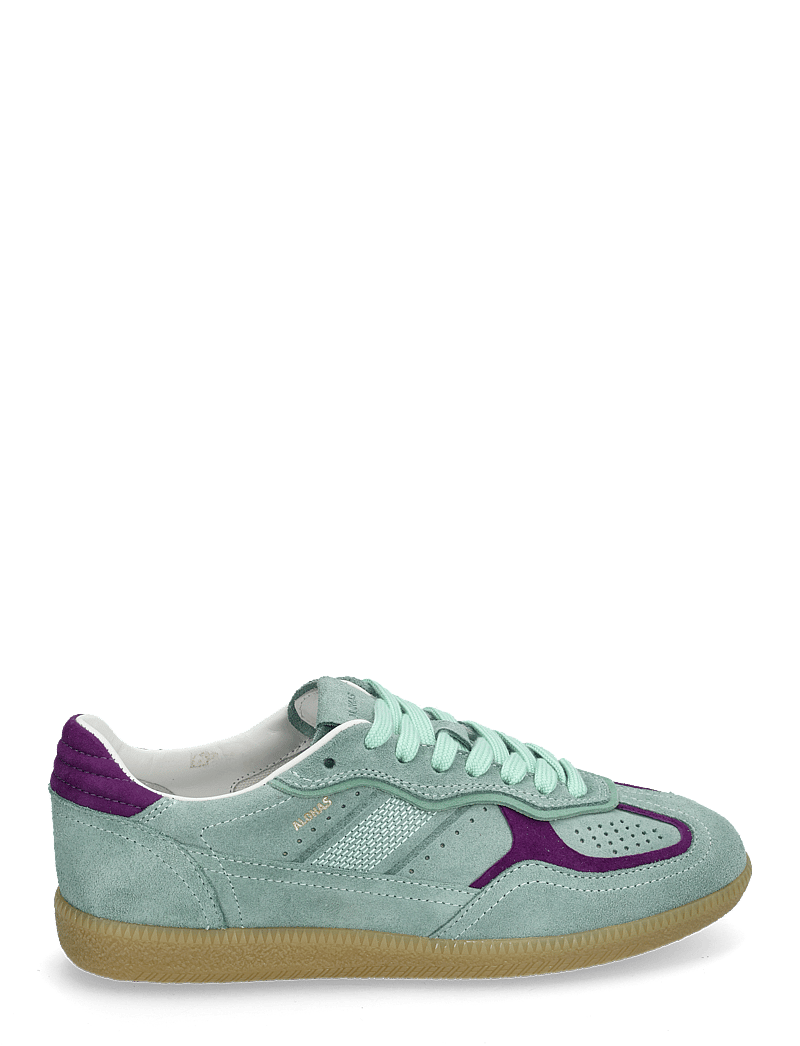 ALOHAS - Tb.490 Rife Burgundy Cream Leather Sneakers - niedrige sneakers - maui blue - 1