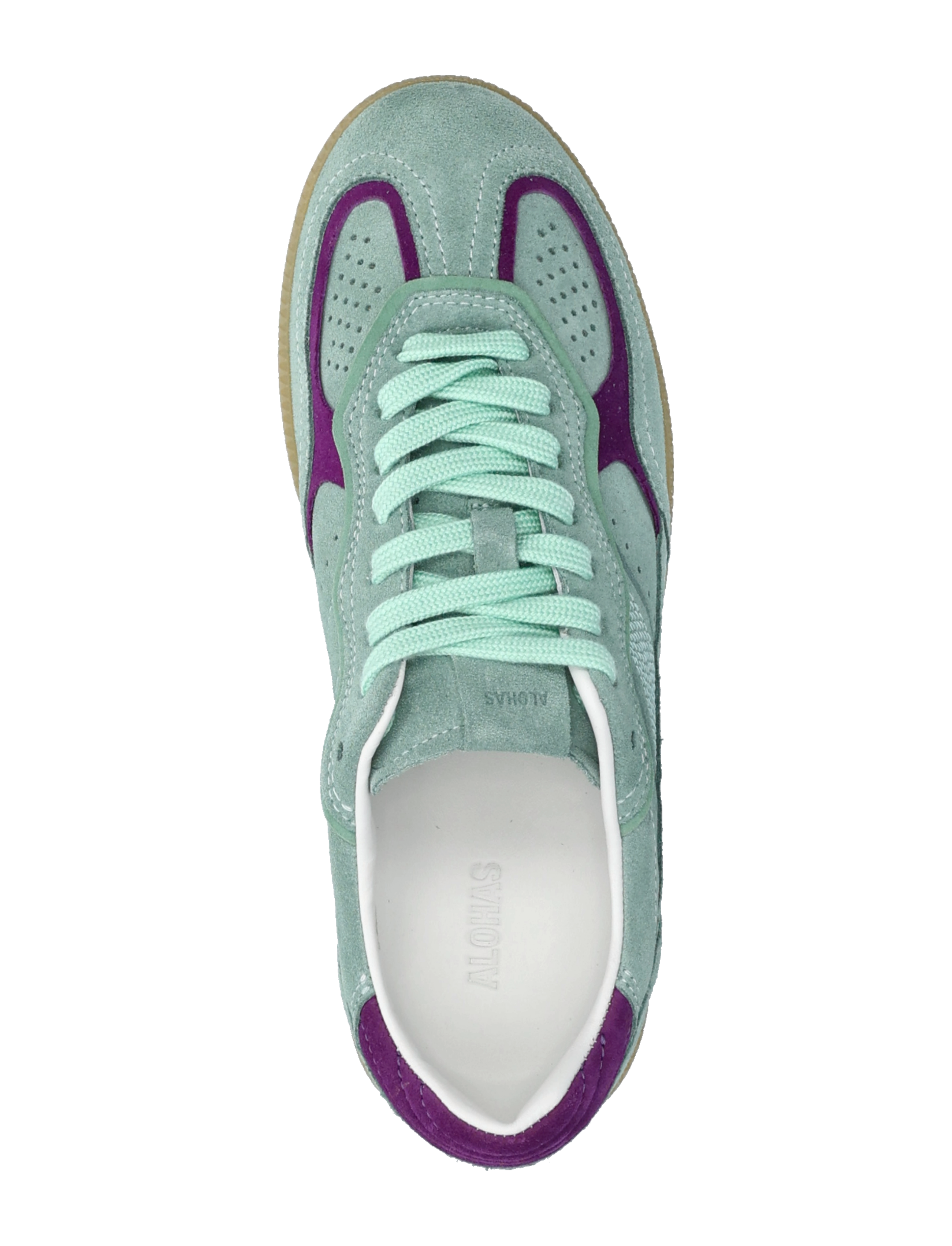 ALOHAS - Tb.490 Rife Leather Sneakers - lave sneakers - maui blue - 3
