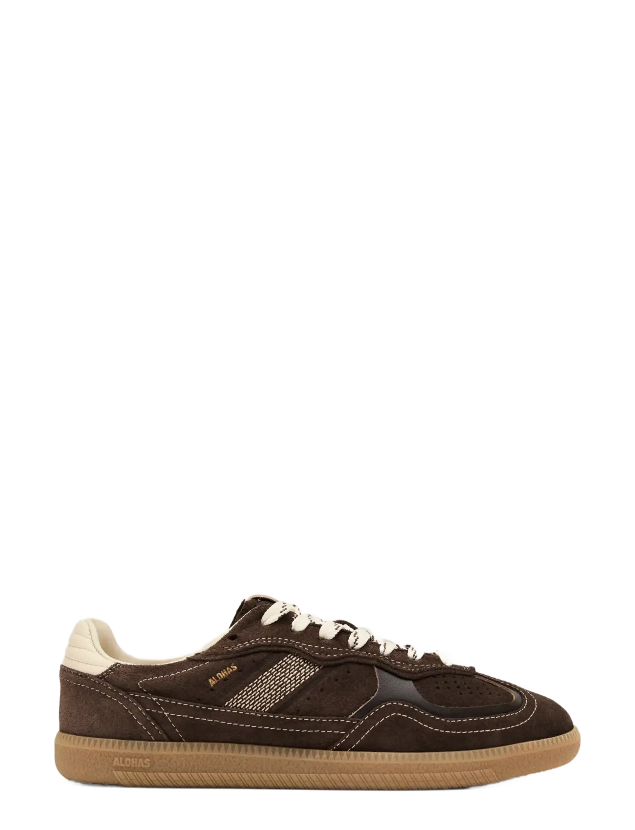 ALOHAS - Tb.490 Rife Chocolate Cream Leather Sneakers - lave sneakers - sudan brown - 2