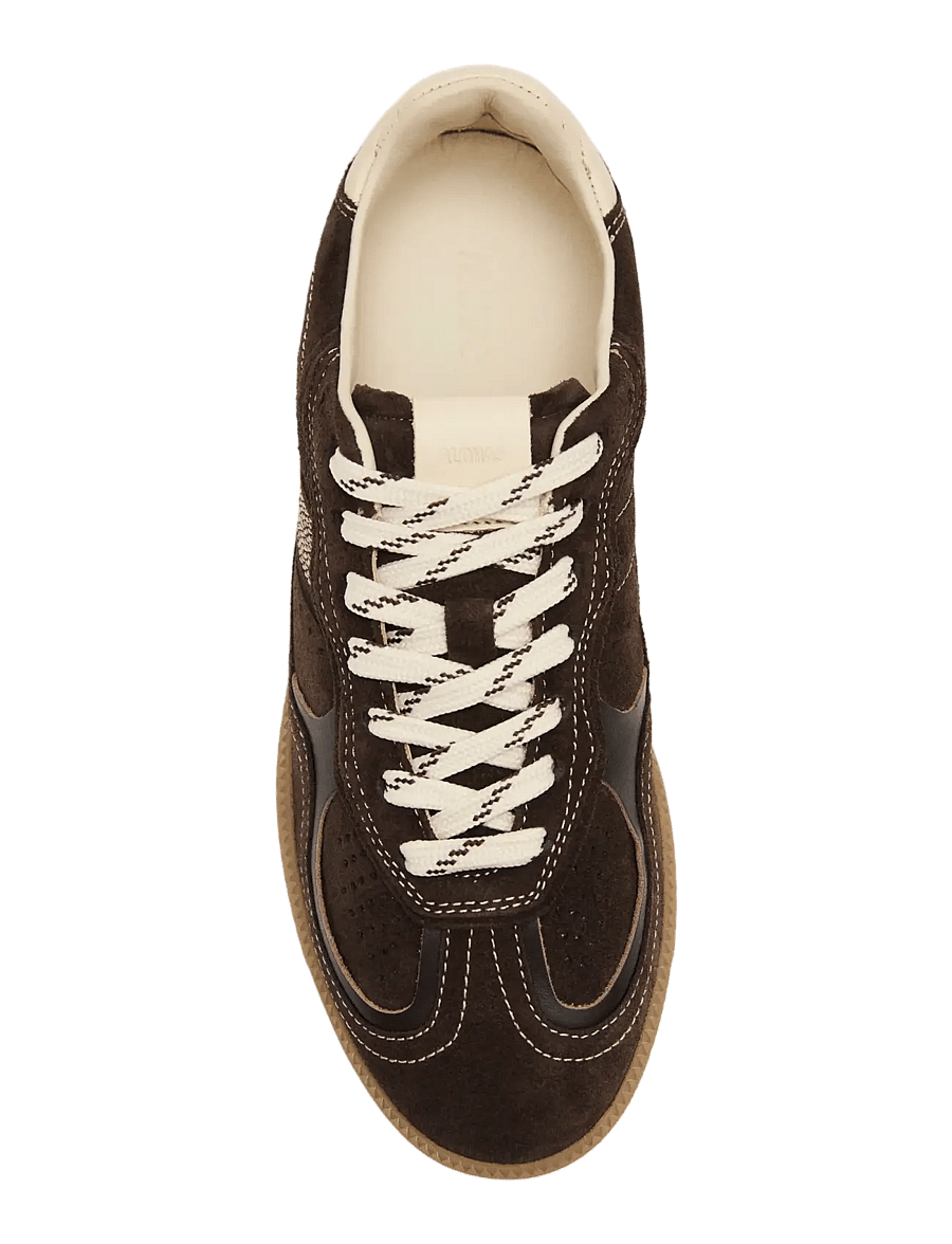 ALOHAS - Tb.490 Rife Chocolate Cream Leather Sneakers - lave sneakers - sudan brown - 3