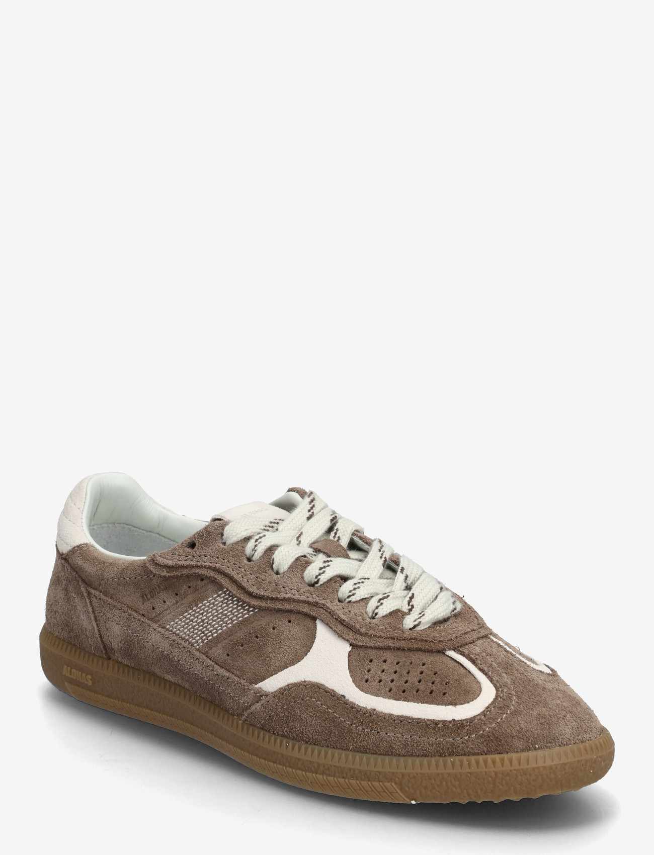 ALOHAS - Tb.490 Rife Burgundy Cream Leather Sneakers - niedrige sneakers - taupe - 0