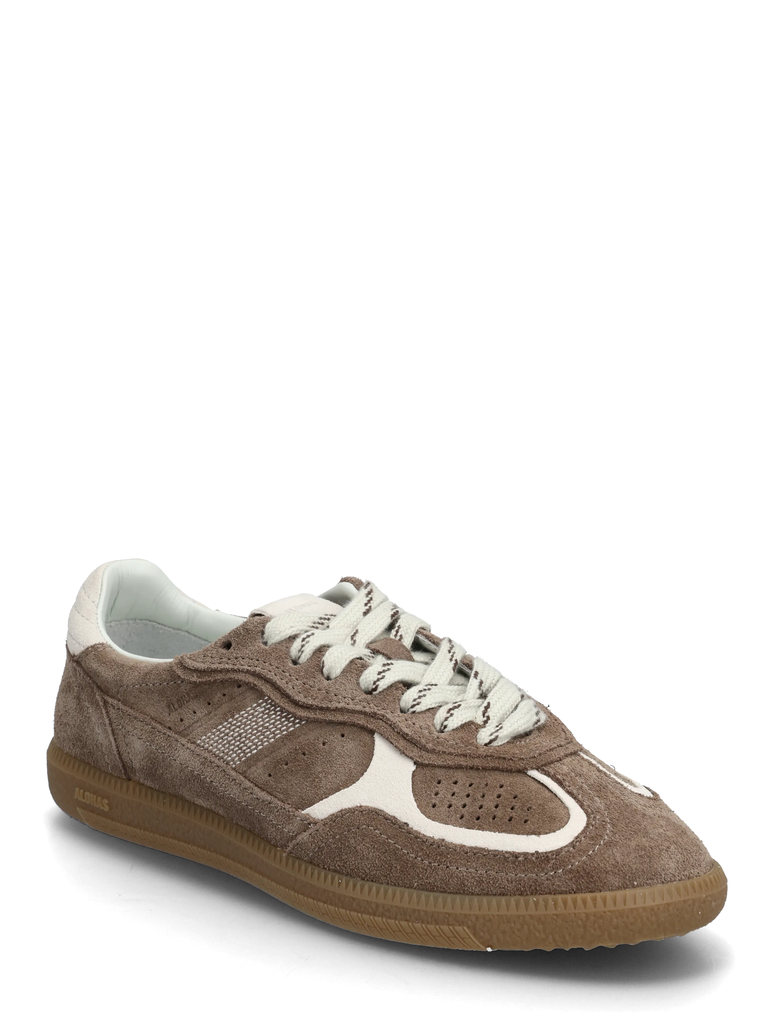 Tb.490 Rife Burgundy Cream Leather Sneakers - TAUPE