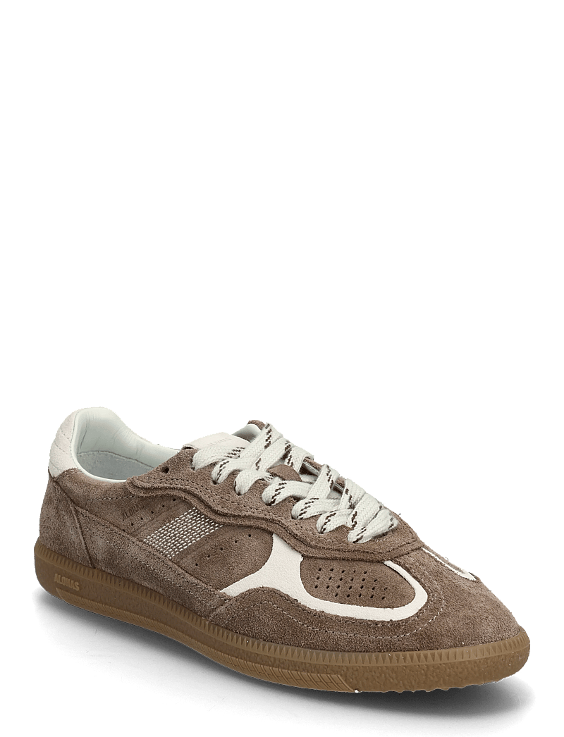 ALOHAS - Tb.490 Rife Burgundy Cream Leather Sneakers - niedrige sneakers - taupe - 0