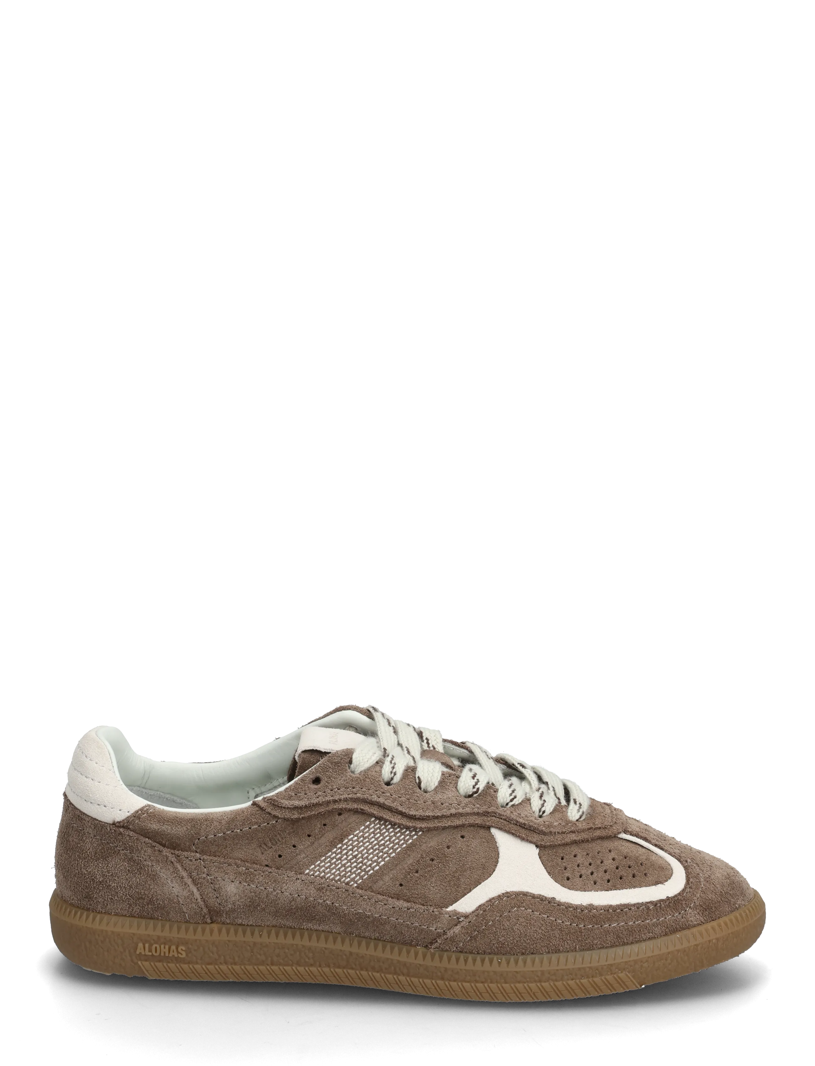 ALOHAS - Tb.490 Rife Chocolate Cream Leather Sneakers - lave sneakers - taupe - 1