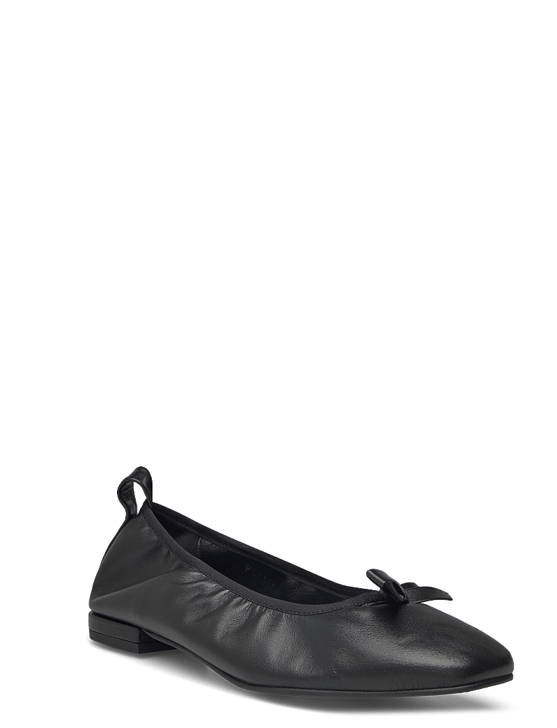 ALOHAS - Freya Leather Ballet Flats - erilised sündmused - black - 0