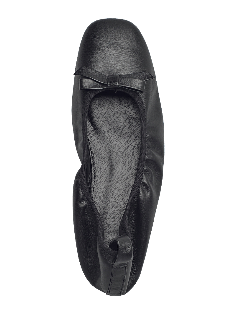 ALOHAS - Freya Leather Ballet Flats - erilised sündmused - black - 3