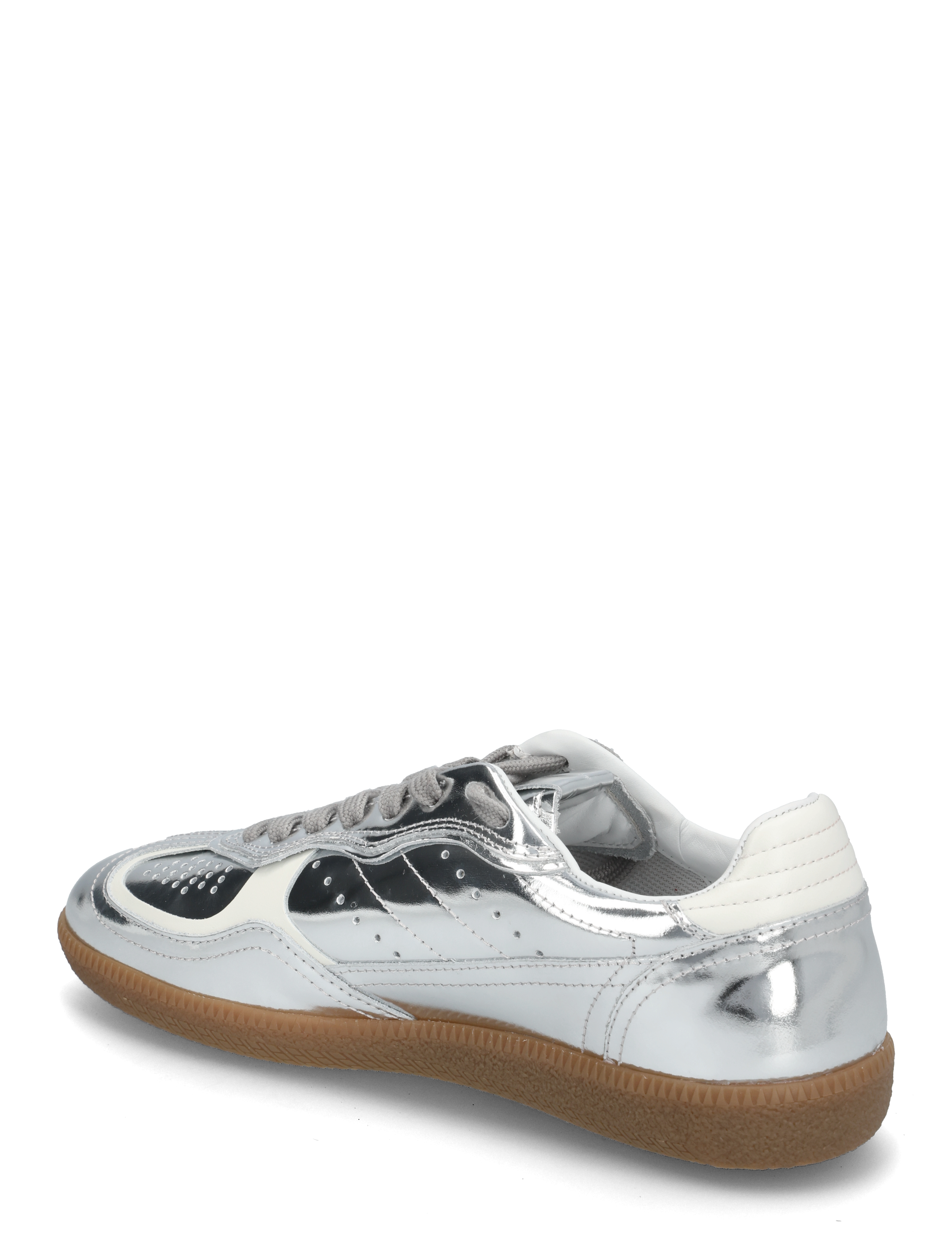 ALOHAS - Tb.490 Rife Shimmer Silver Cream Leather Sneakers - baskets basses - rife shimmer silver cream - 3