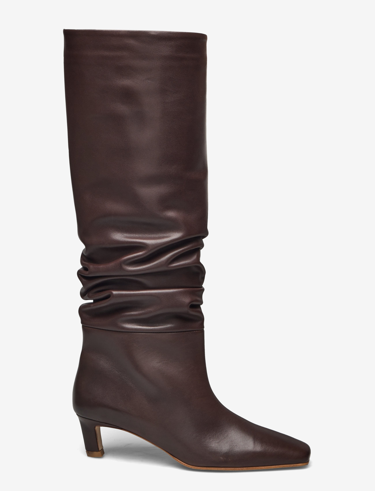 ALOHAS - Kalila Leather Boots - ikdienas stils - brown - 1