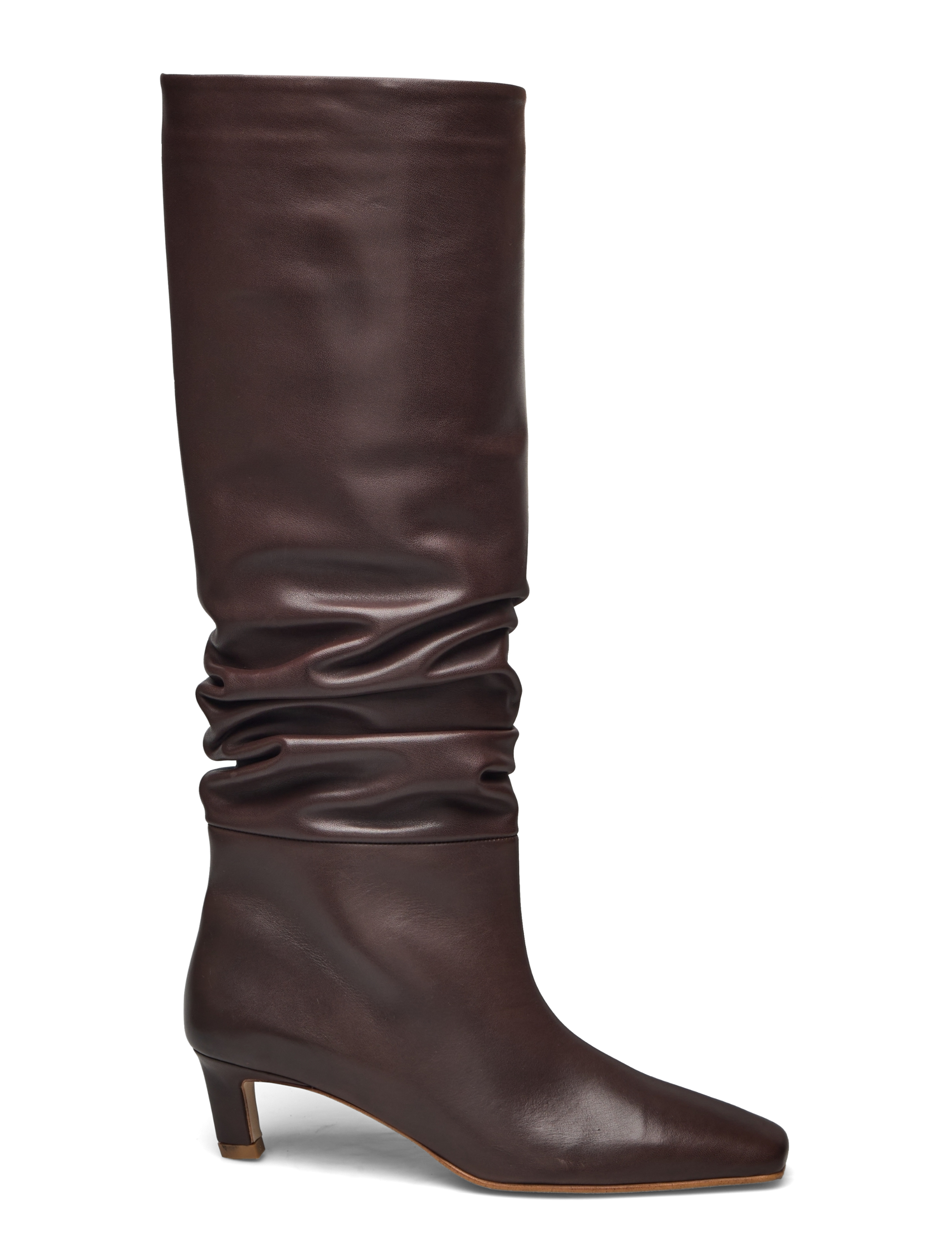 ALOHAS - Kalila Brown Leather Boots - hverdags stil - brown - 1
