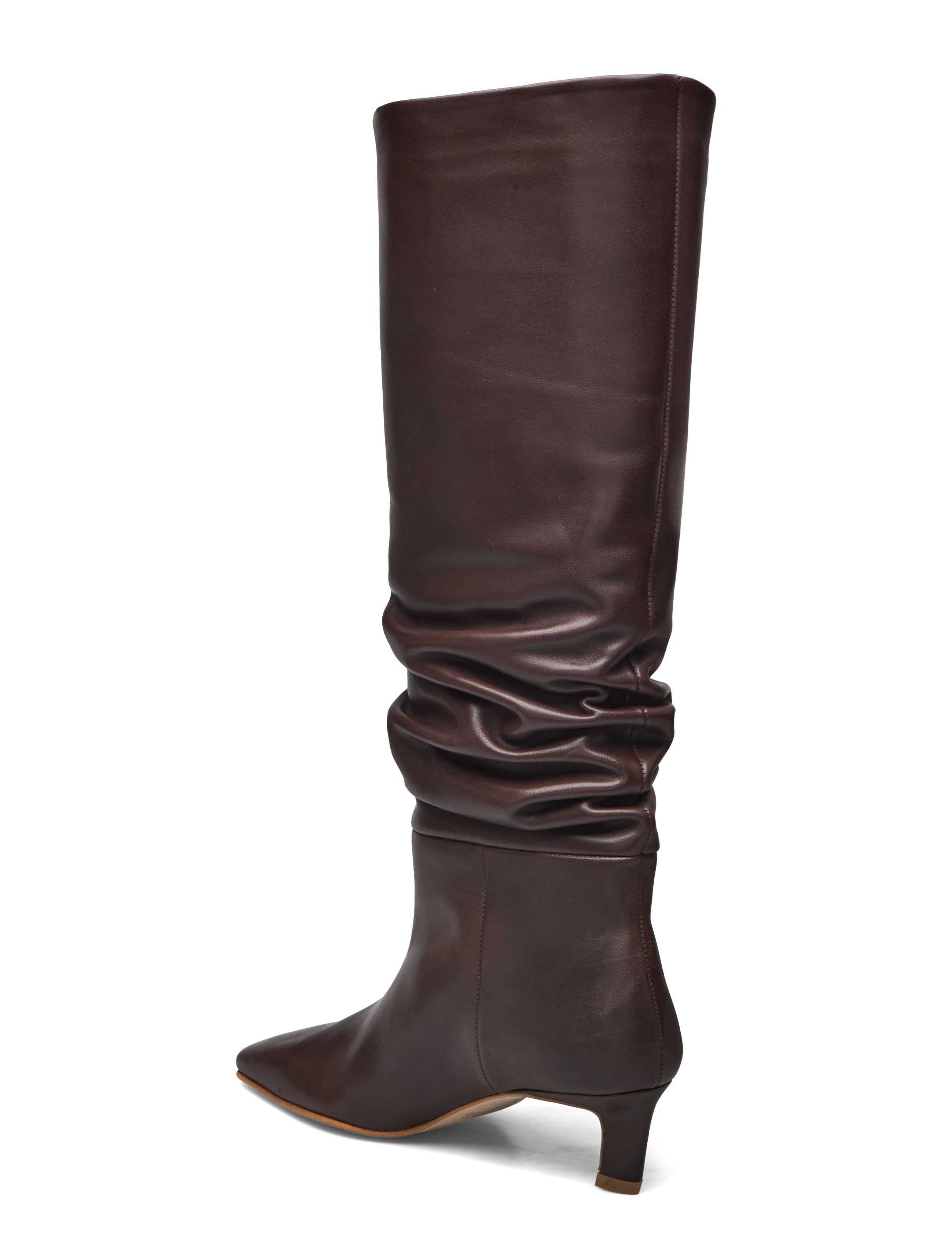 ALOHAS - Kalila Brown Leather Boots - hverdags stil - brown - 2