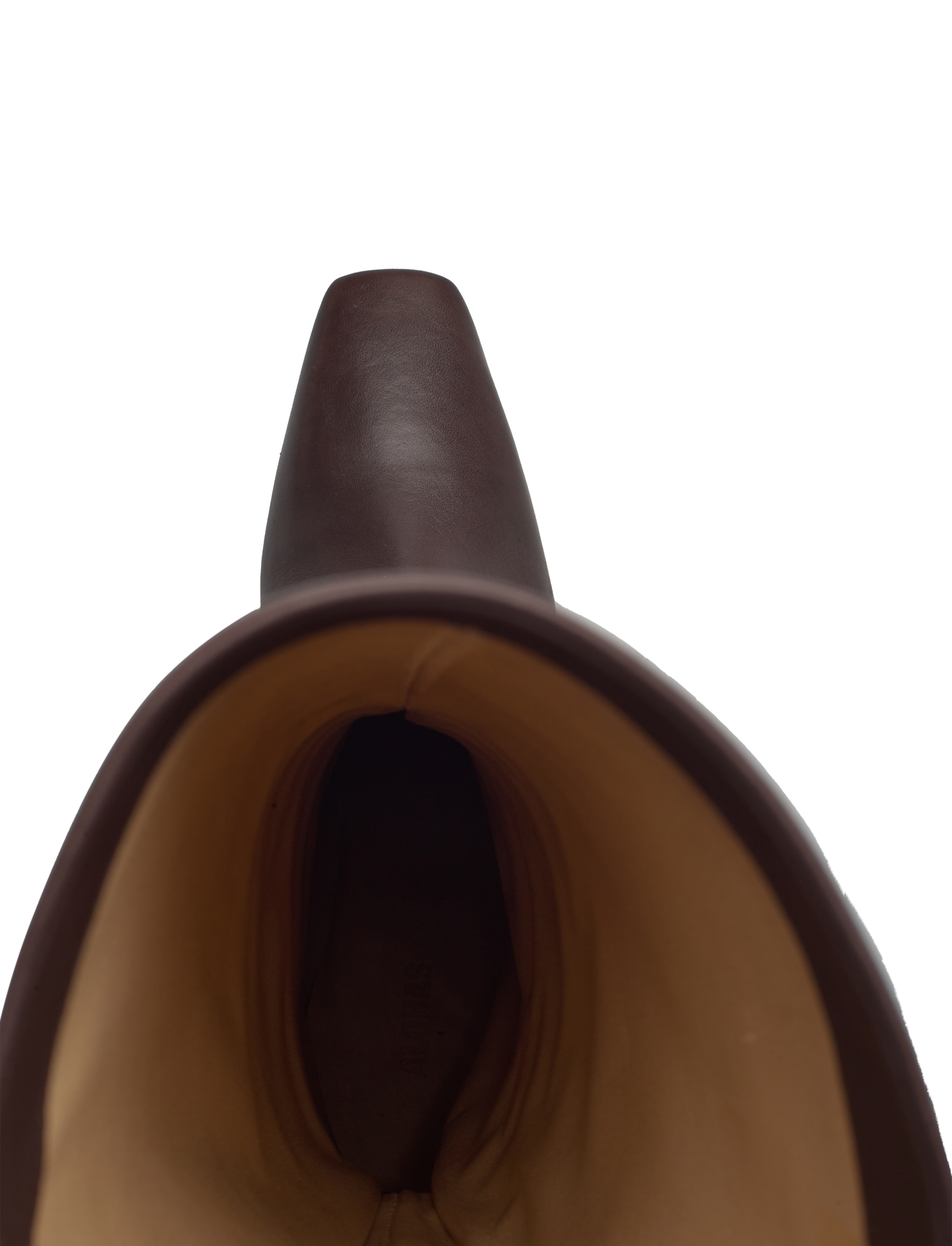 ALOHAS - Kalila Brown Leather Boots - hverdags stil - brown - 3