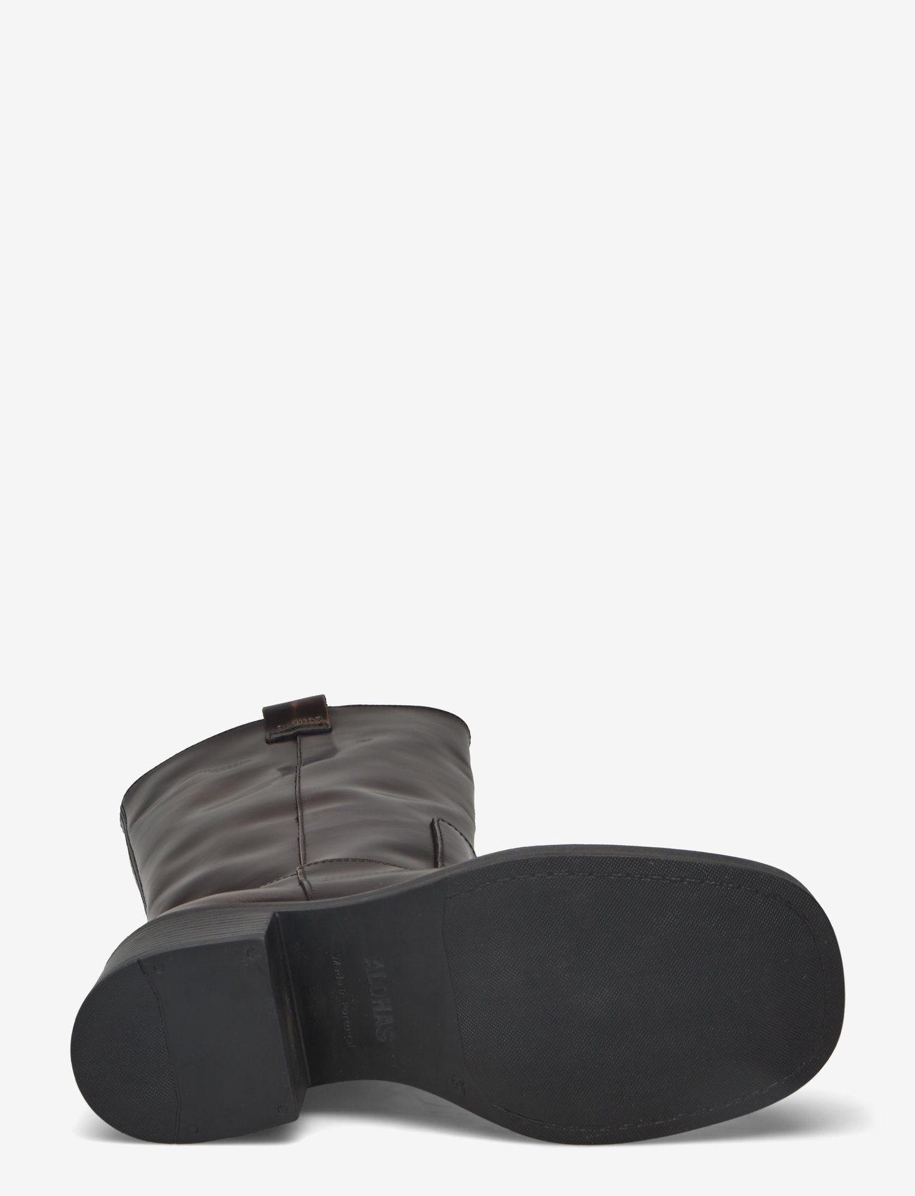 ALOHAS - Sajan Brown Leather Boots - brown - 5