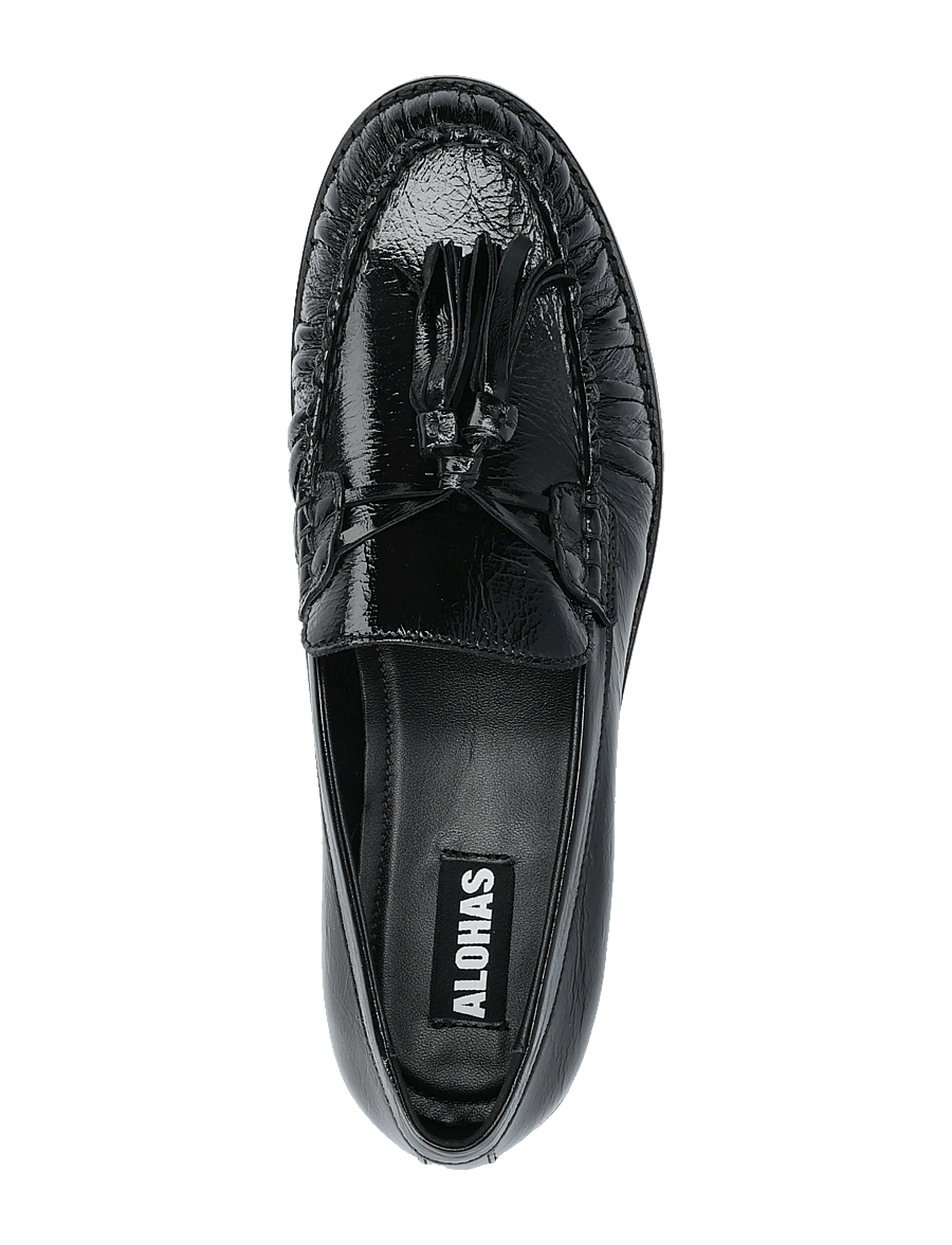 ALOHAS - Marietta Leather Loafers - black - 3