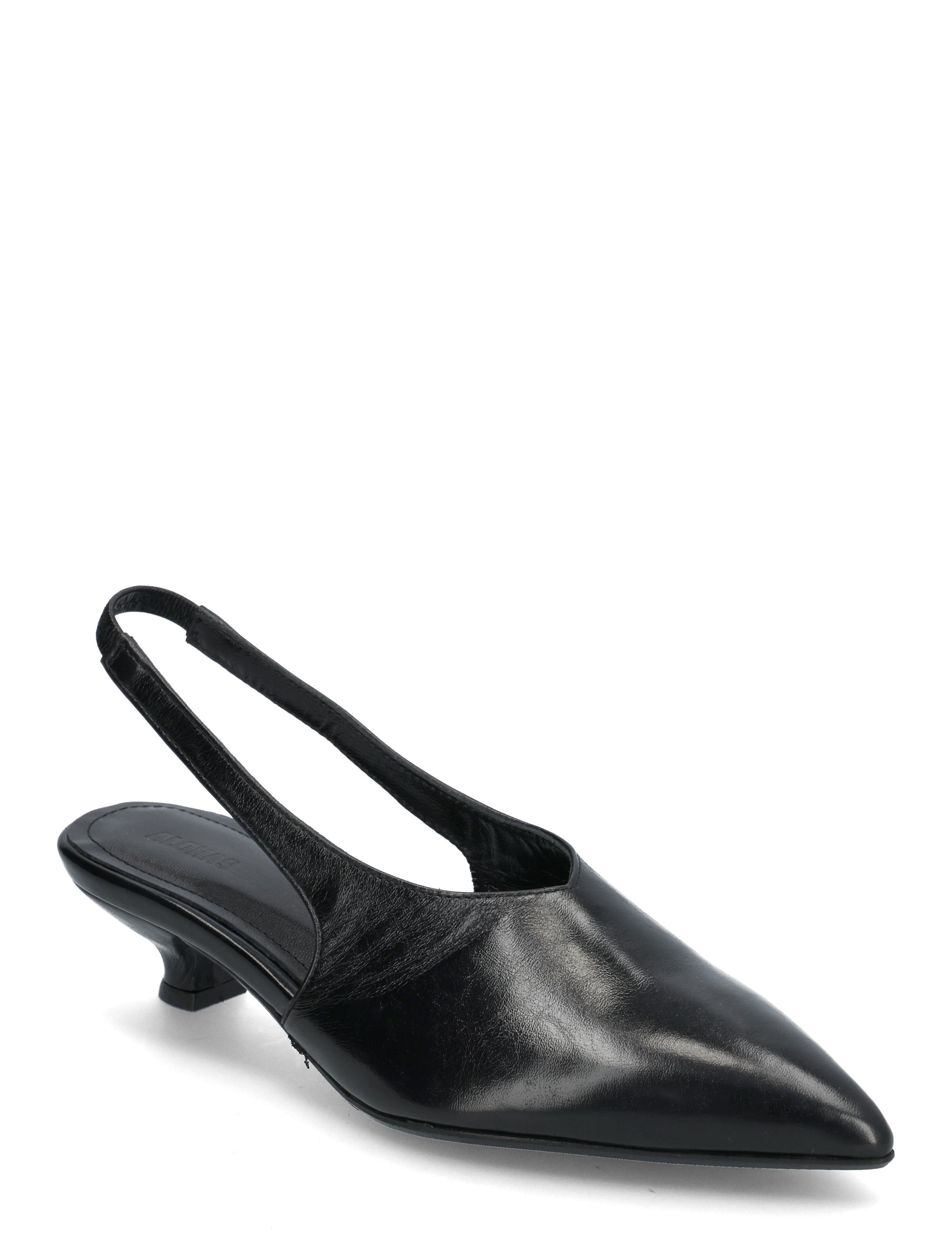 ALOHAS Eros Cream Leder Pumps Schwarz - 37 - Damen