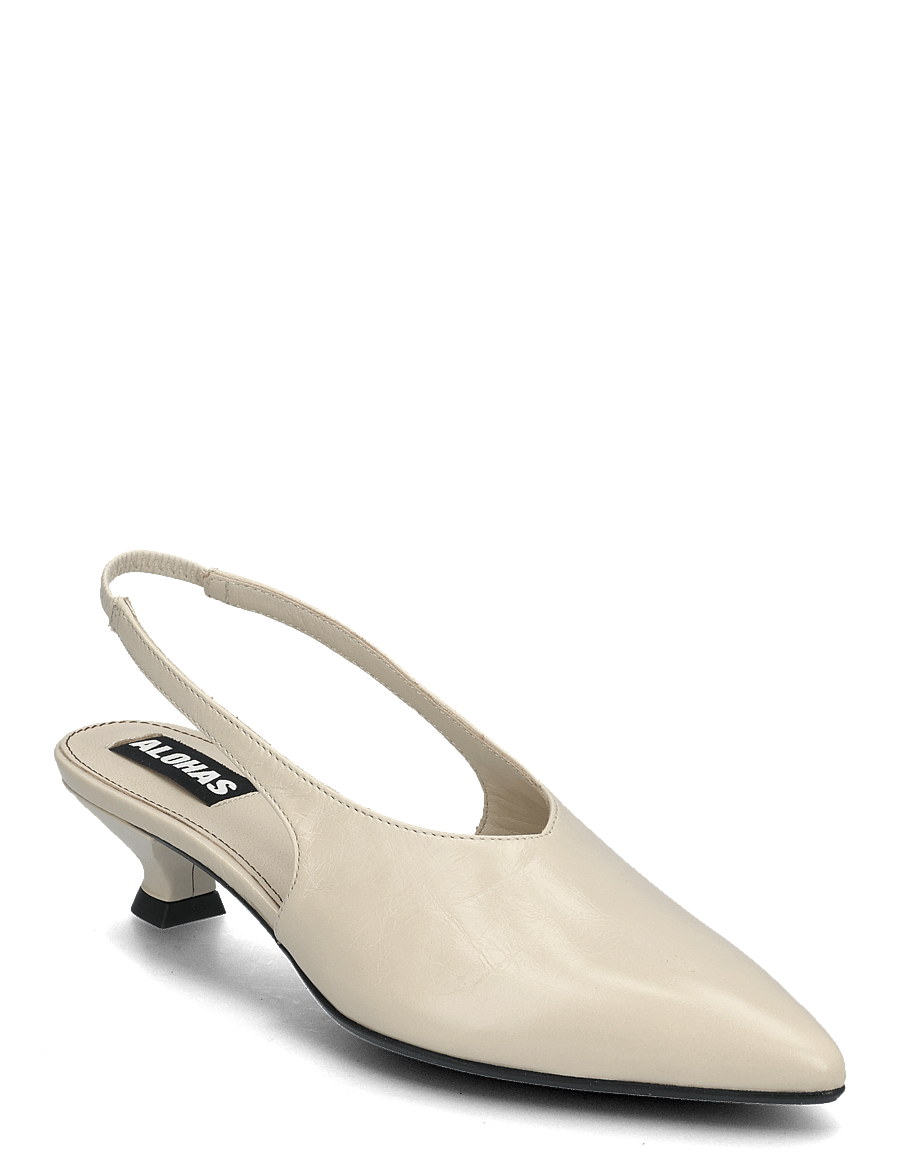 ALOHAS - Eros Leather Pumps - slingbacks mit absatz - cream - 1