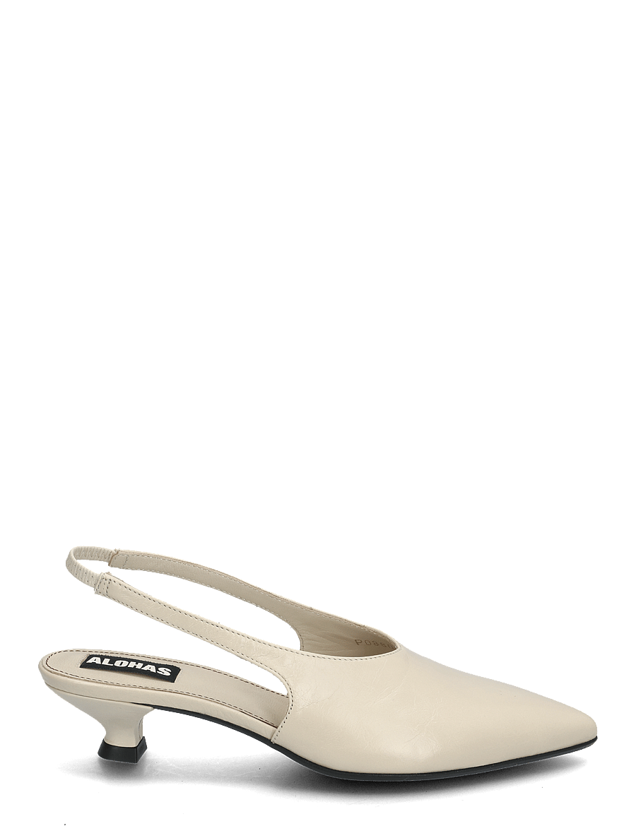 ALOHAS - Eros Leather Pumps - slingbacks mit absatz - cream - 2
