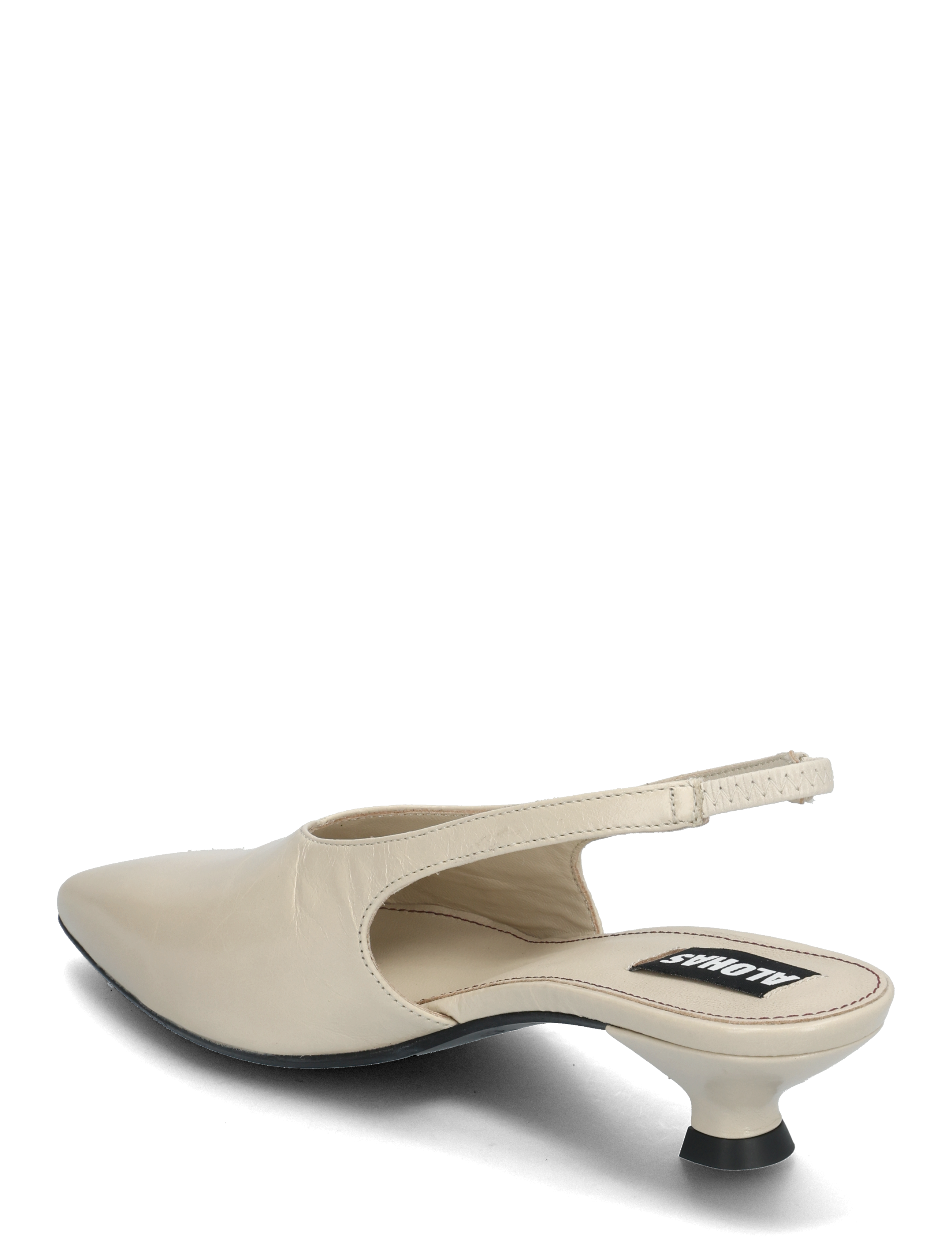 ALOHAS - Eros Leather Pumps - heeled slingbacks - cream - 3
