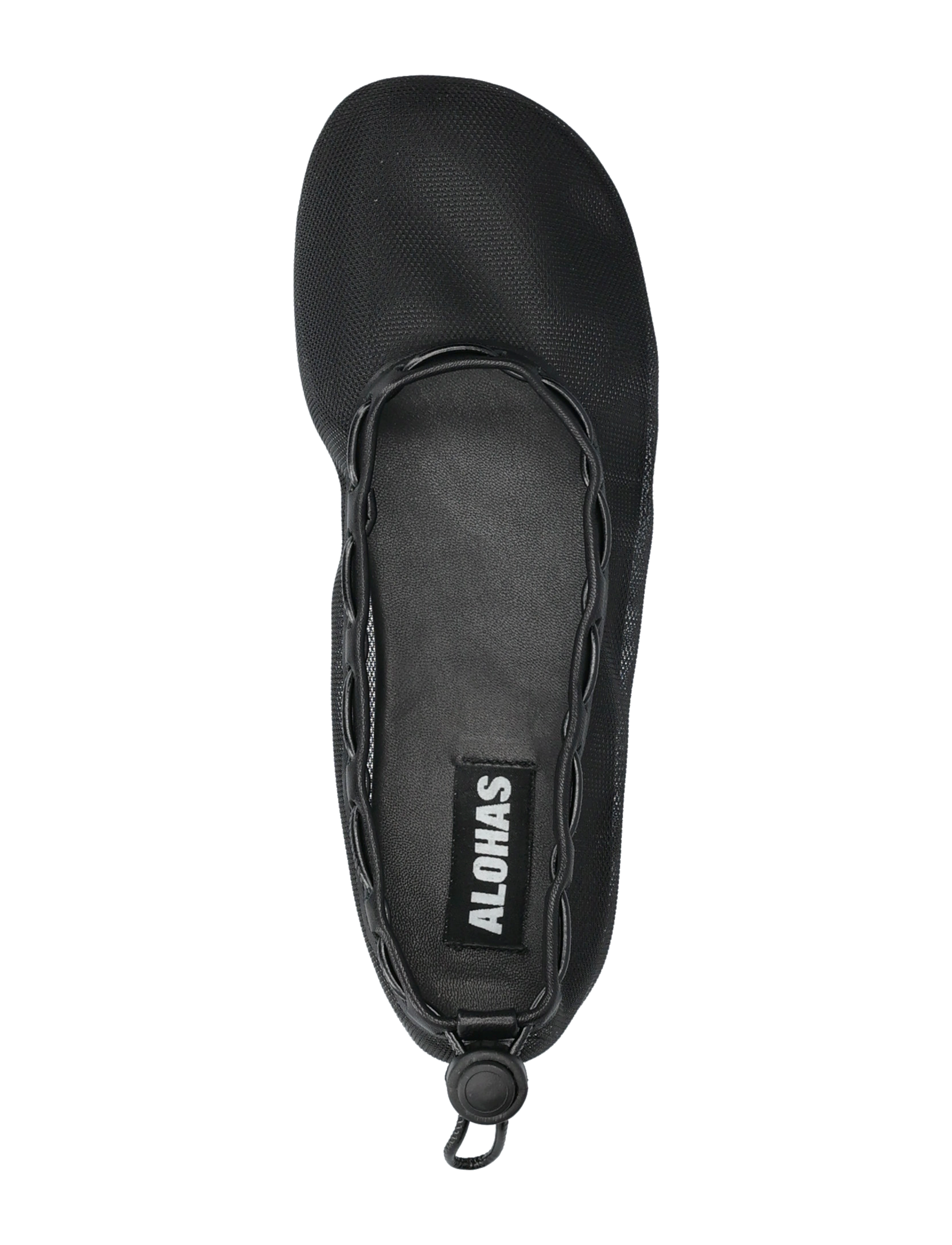 ALOHAS - Gill Mesh Ballet Flats - mesh black - 3