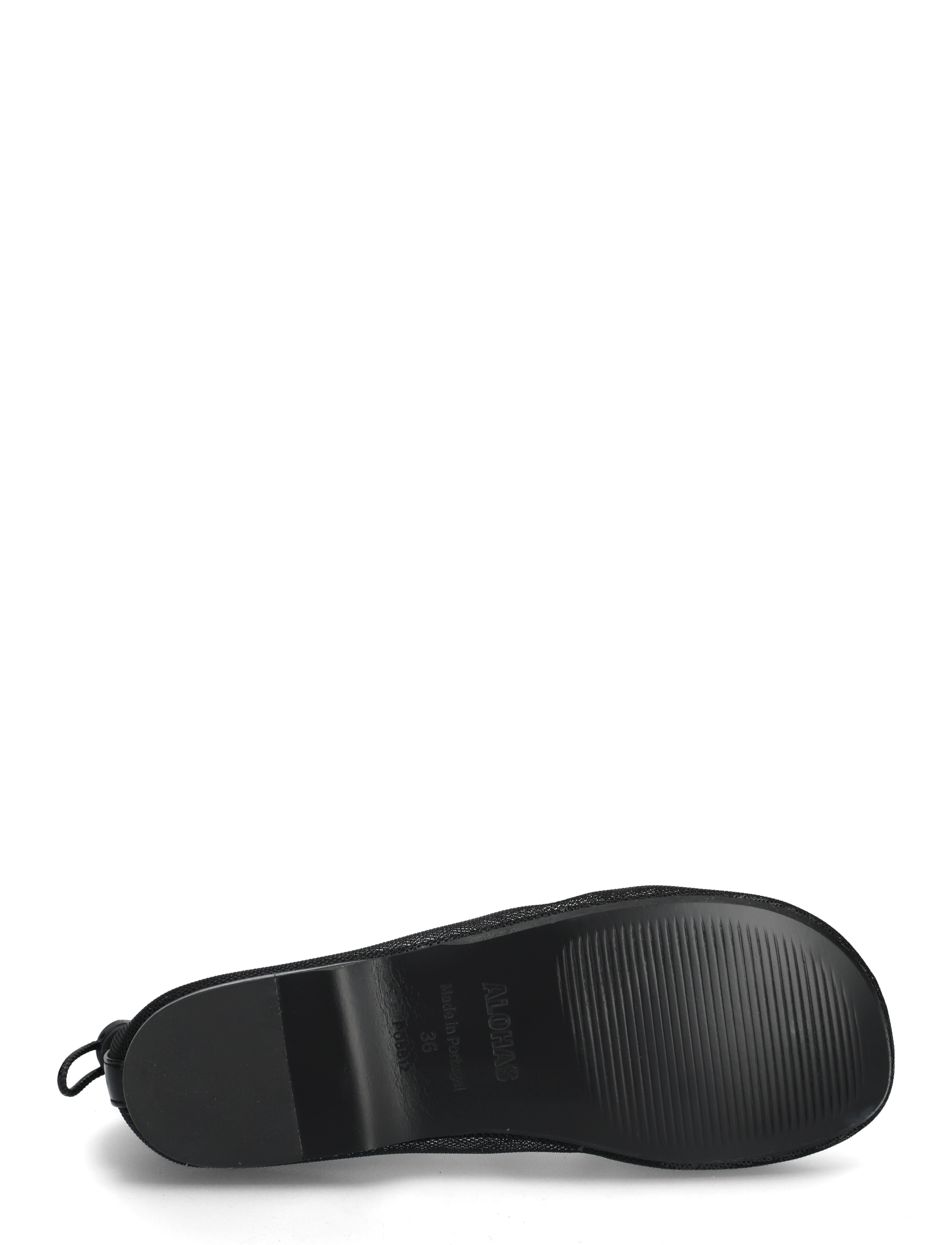 ALOHAS - Gill Mesh Ballet Flats - mesh black - 4