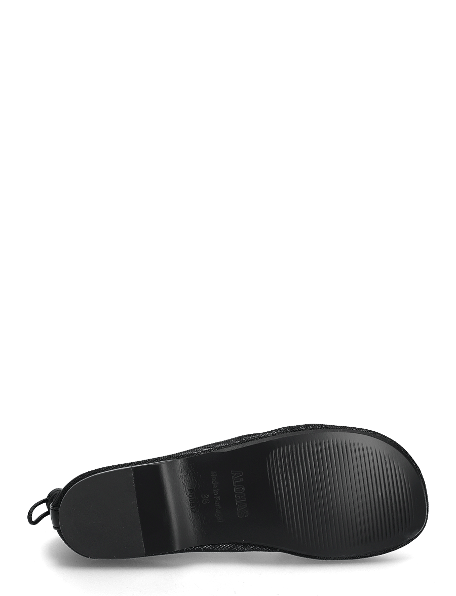 ALOHAS - Gill Mesh Ballet Flats - mesh black - 4