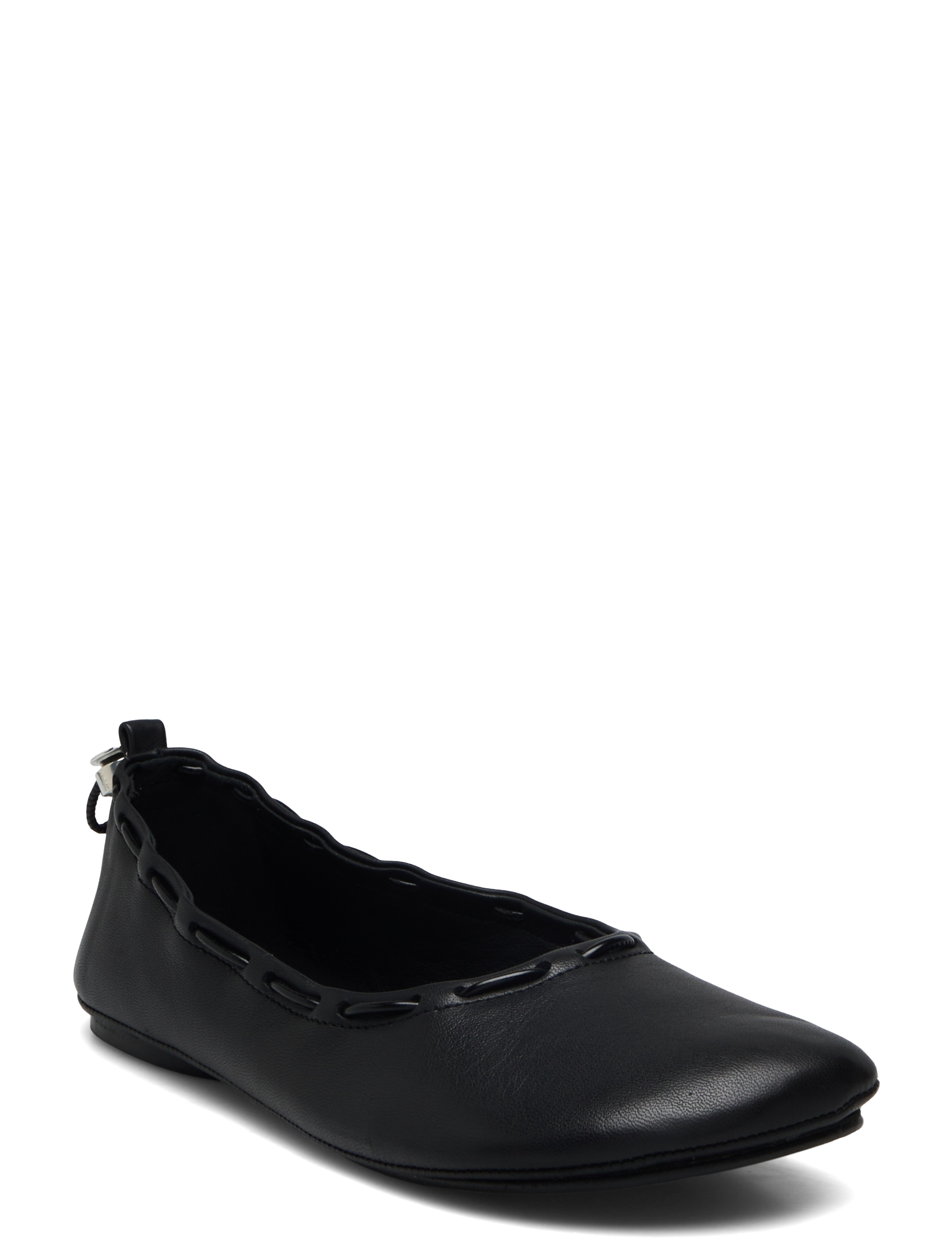 ALOHAS Gill Leather Ballet Flats - ALOHAS - BLACK / black