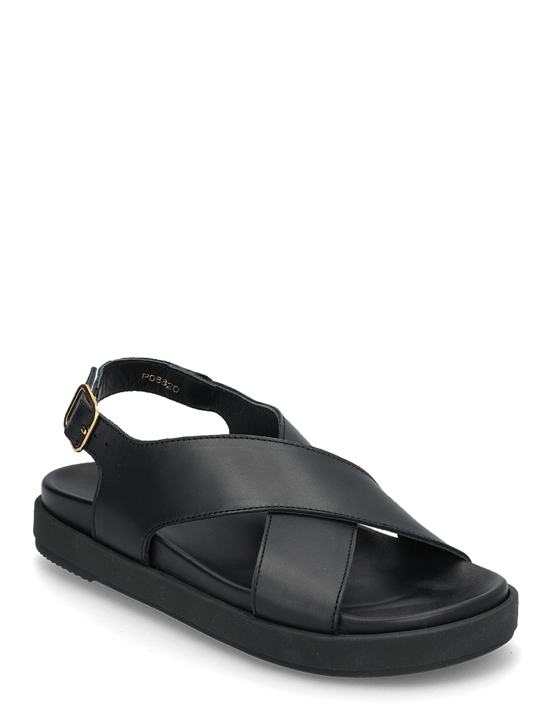 ALOHAS - Nico Leather Sandals - gladiator-sandalen - black - 0